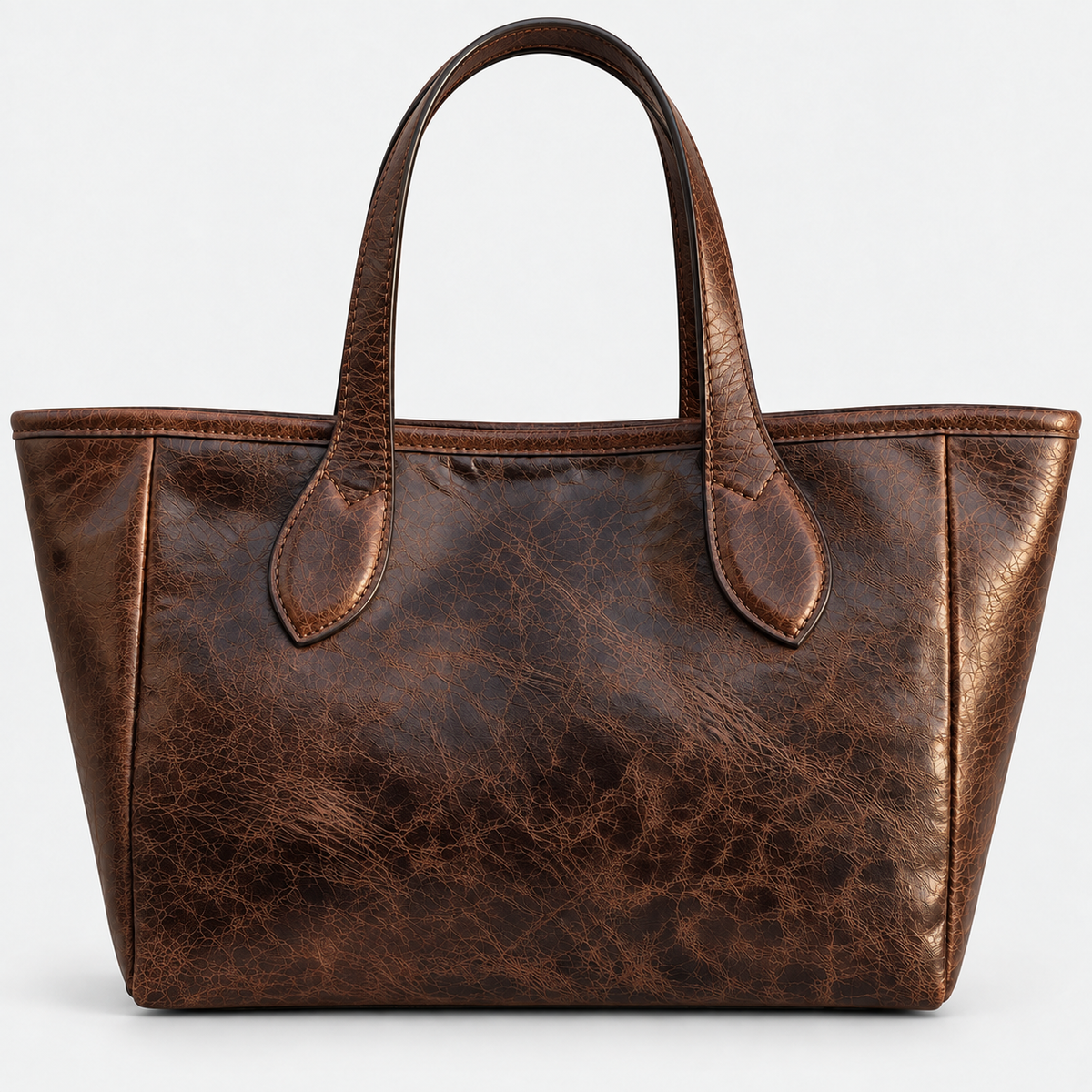 Rachel Medium Crazy Leather Brown — Arka görünüş