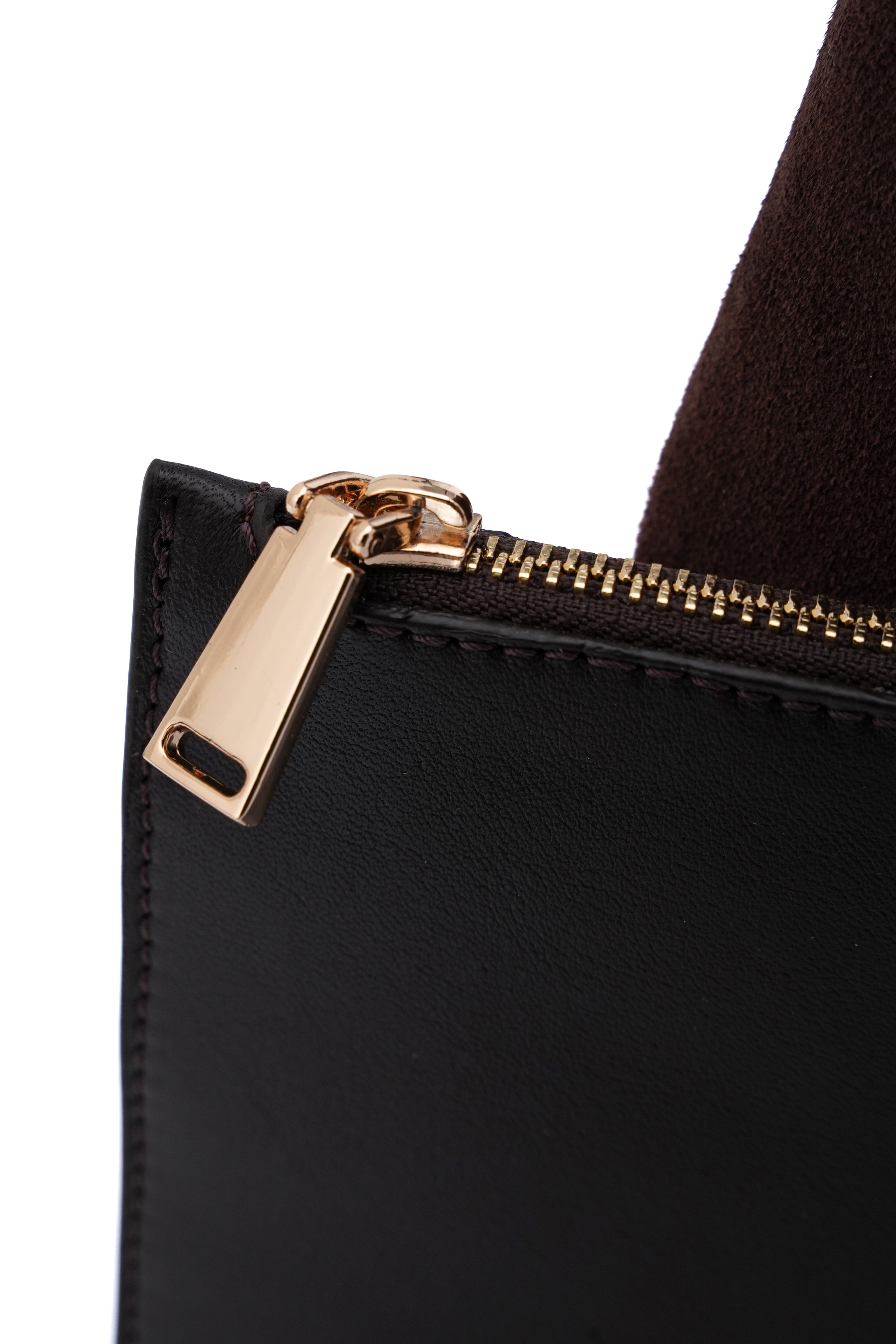 Katrina brown suede/leather shoulder bag