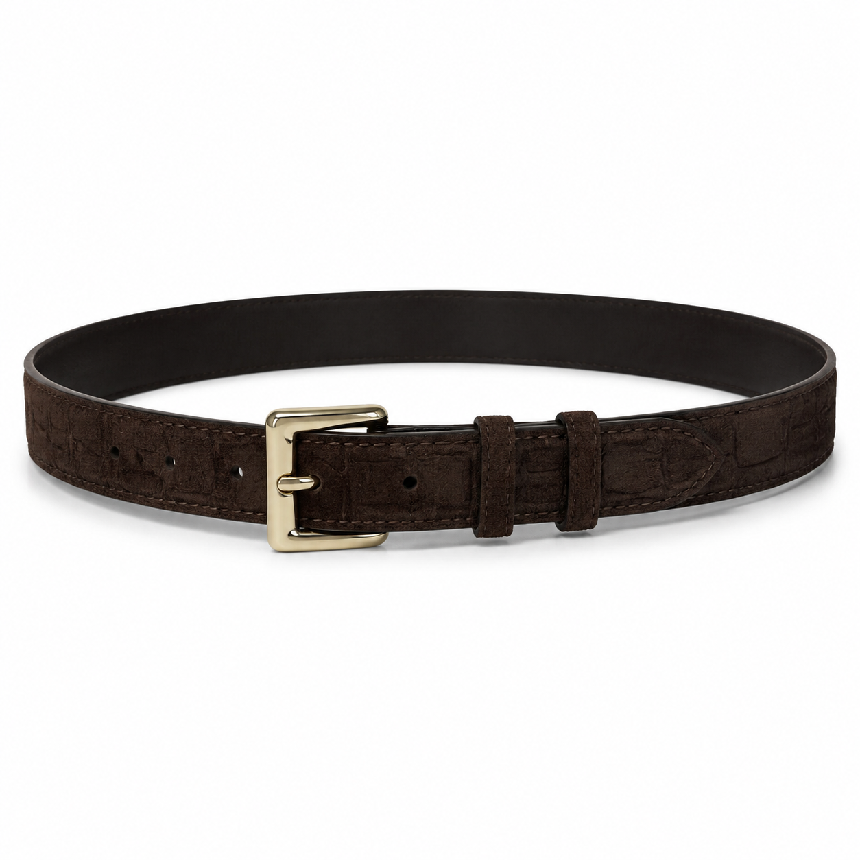 Riri Belt - Kahverengi Süet