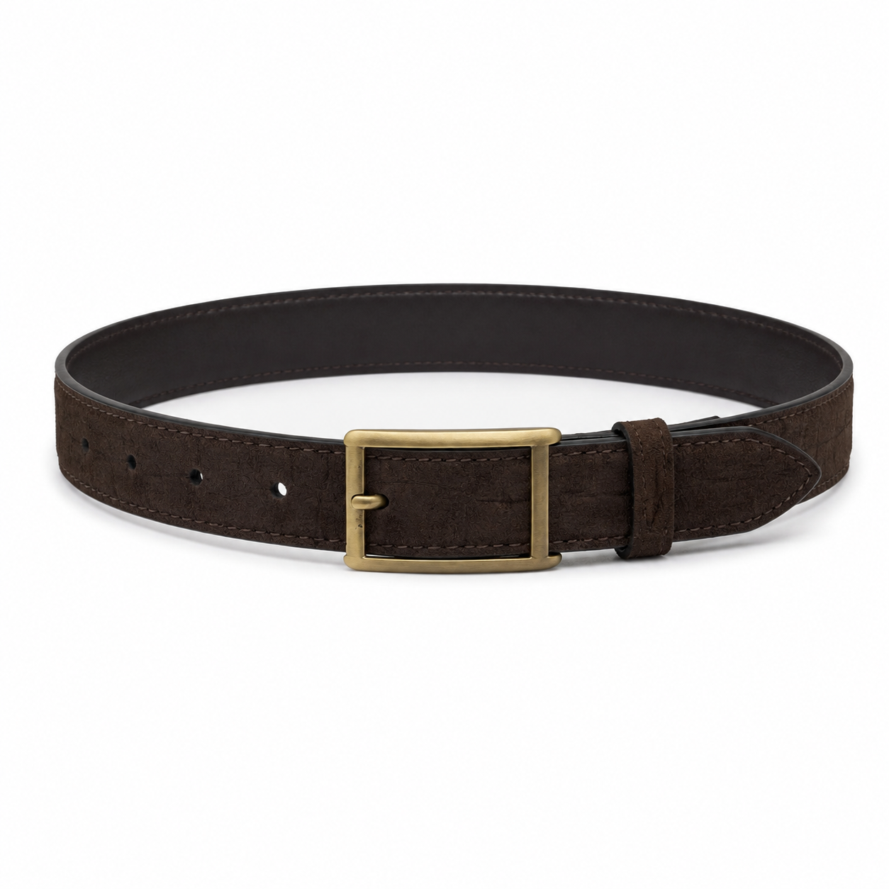 Athena Belt- Kahverengi  süet