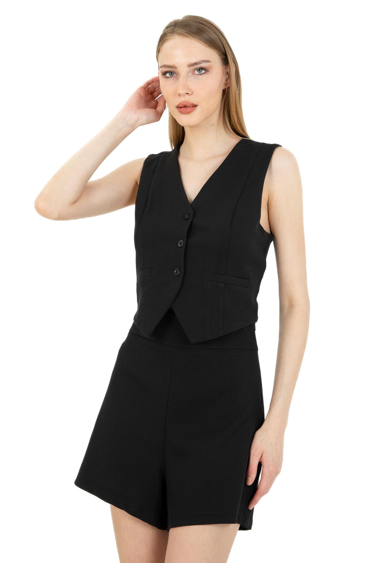 Riva Blazer Yelek Şort Takım