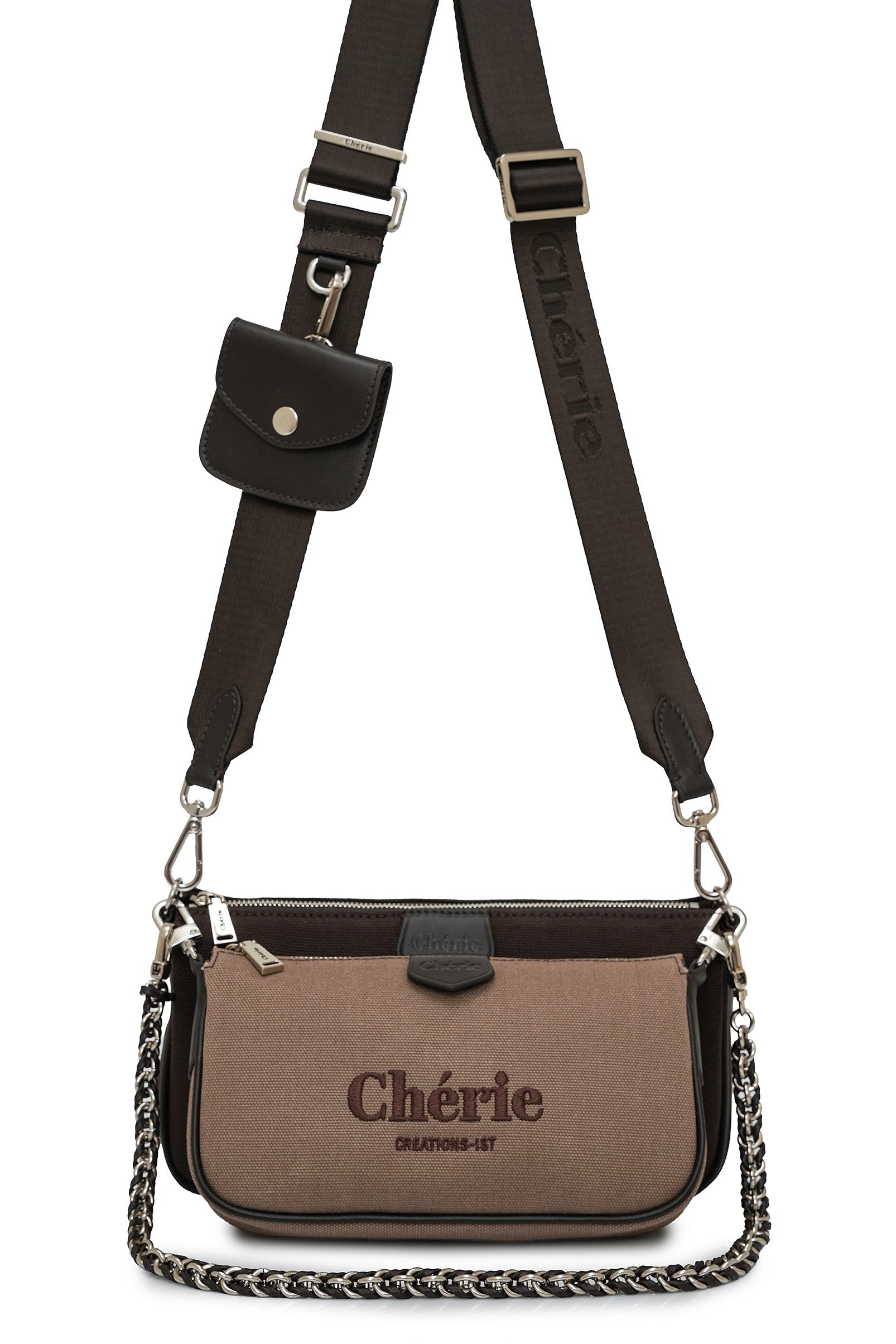 Lovita Canvas Brown-Taupe