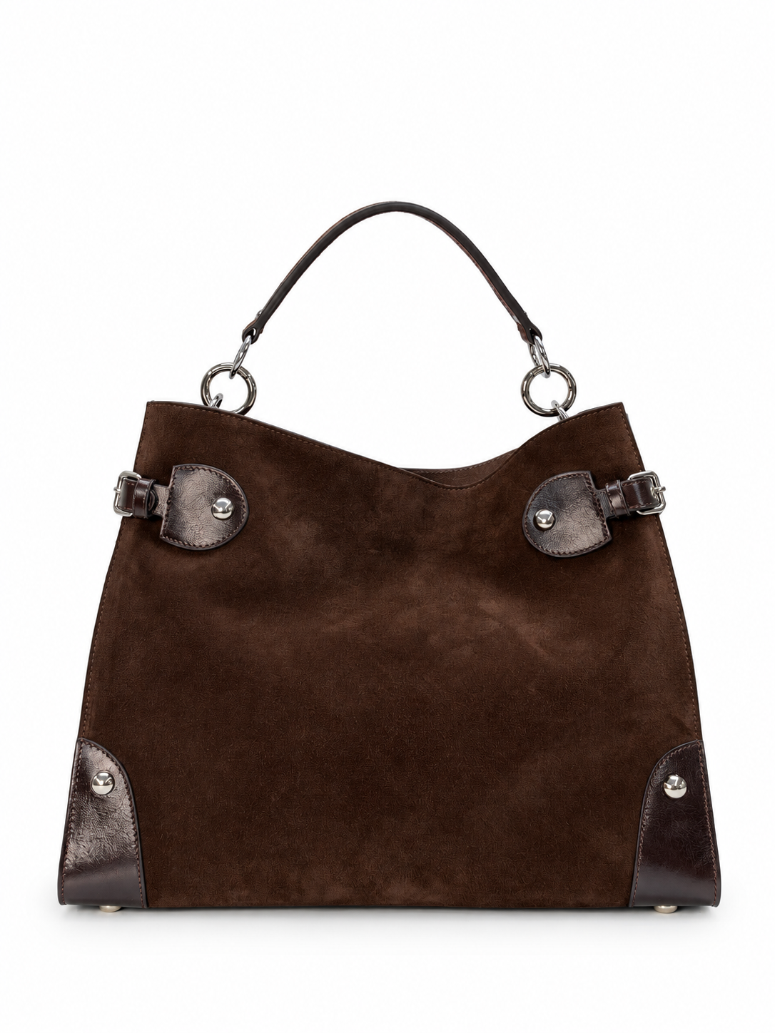 Trapper brown suede