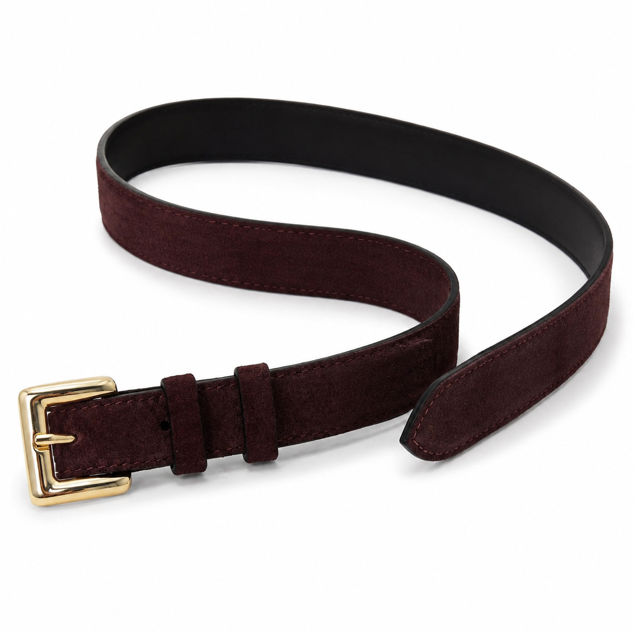 Riri Belt- Bordo süet