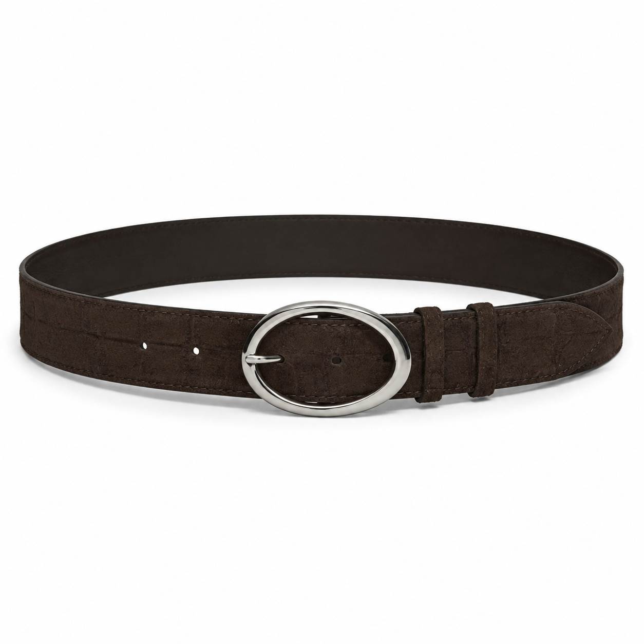 Serena Belt - Kahverengi Süet