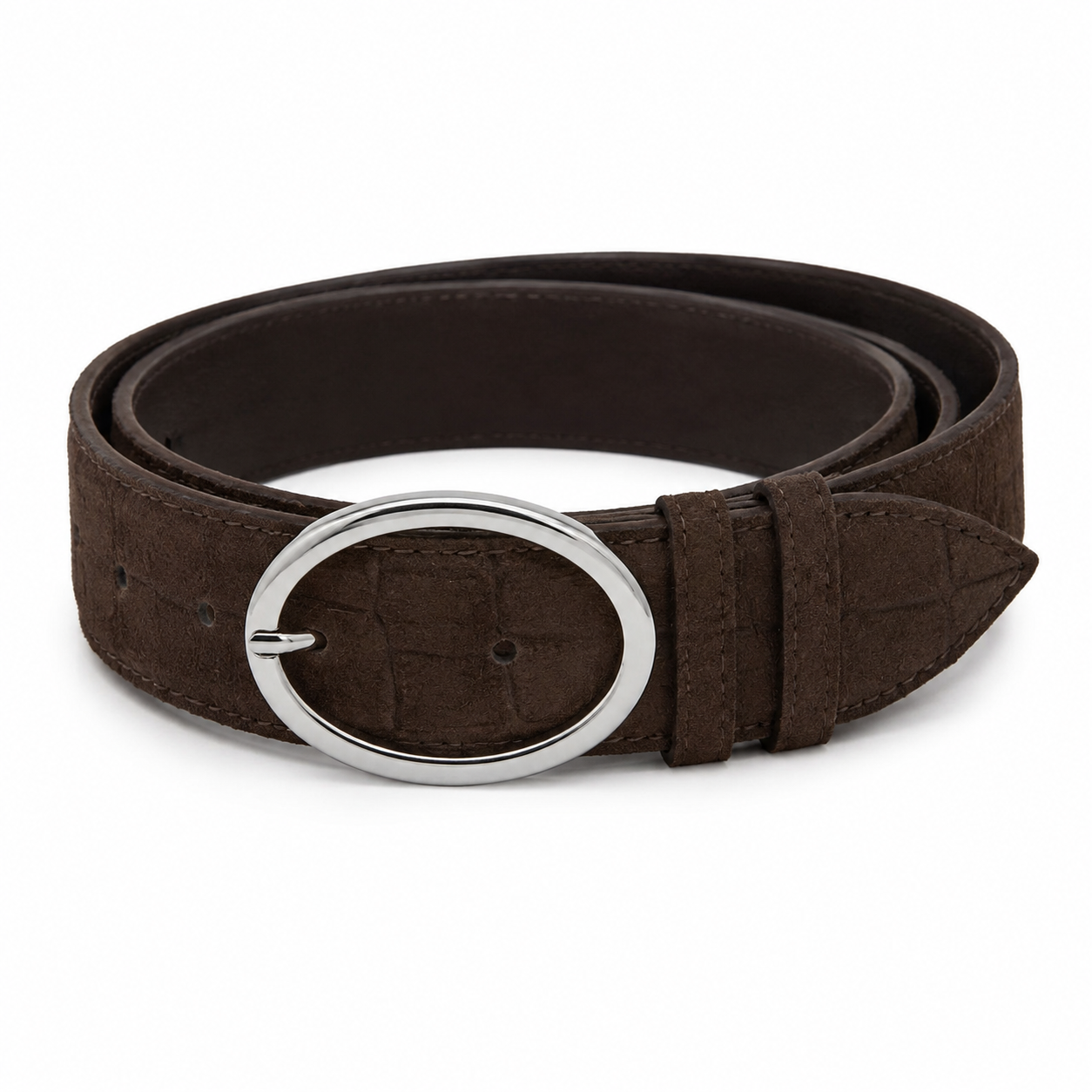 Serena Belt - Kahverengi Süet