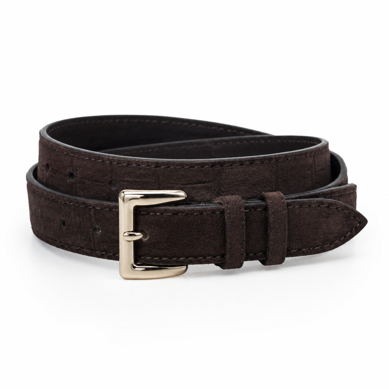 Riri Belt - Kahverengi Süet