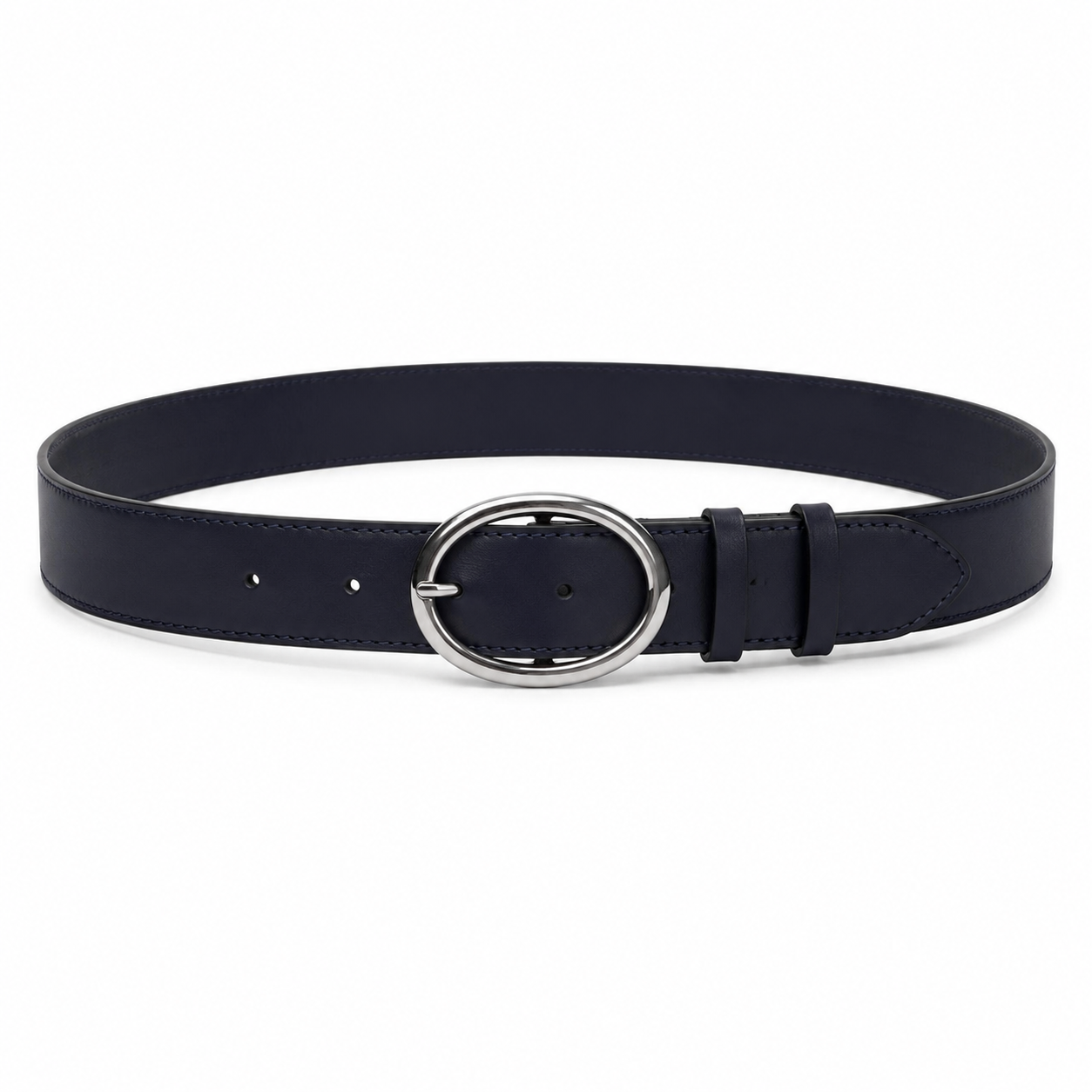 Serena Belt - Lacivert Deri