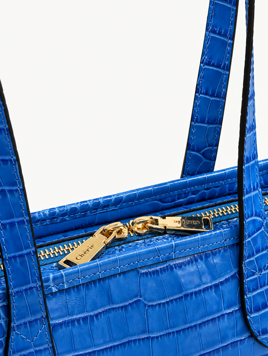 RACHEL SHOULDER - BLUE CROCO