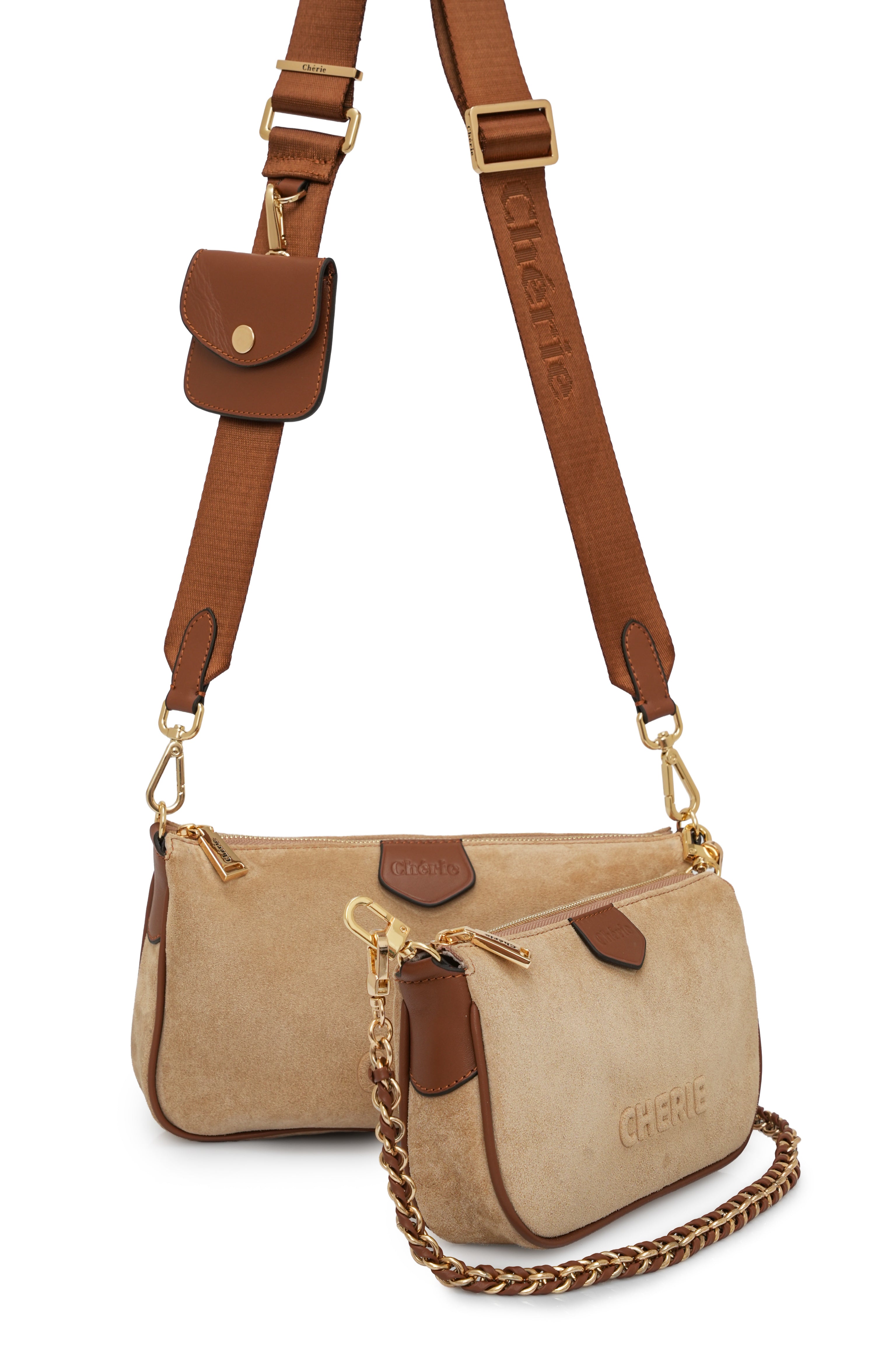 Lovita suede biscuit