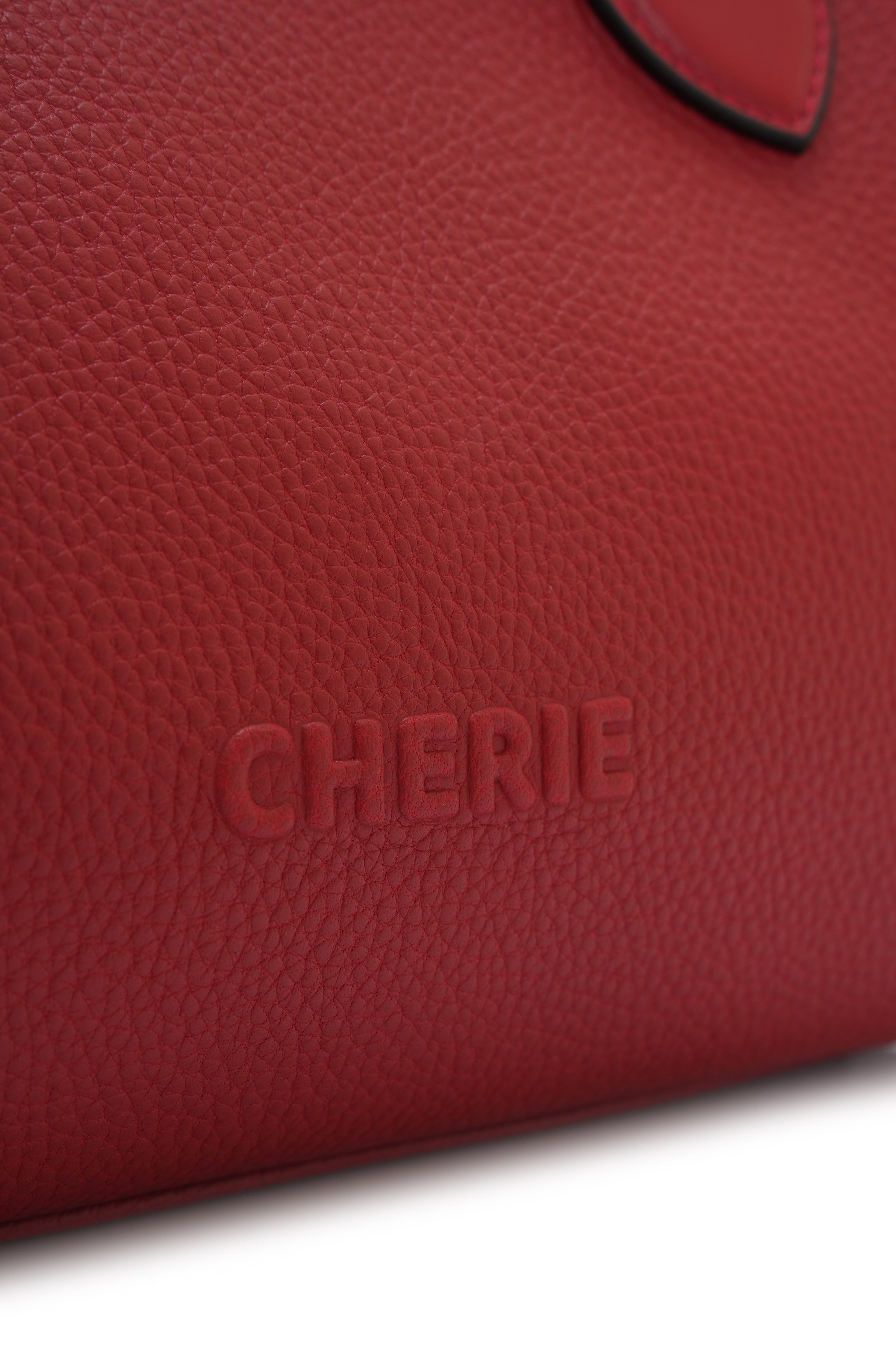 Rachel  Red Leather