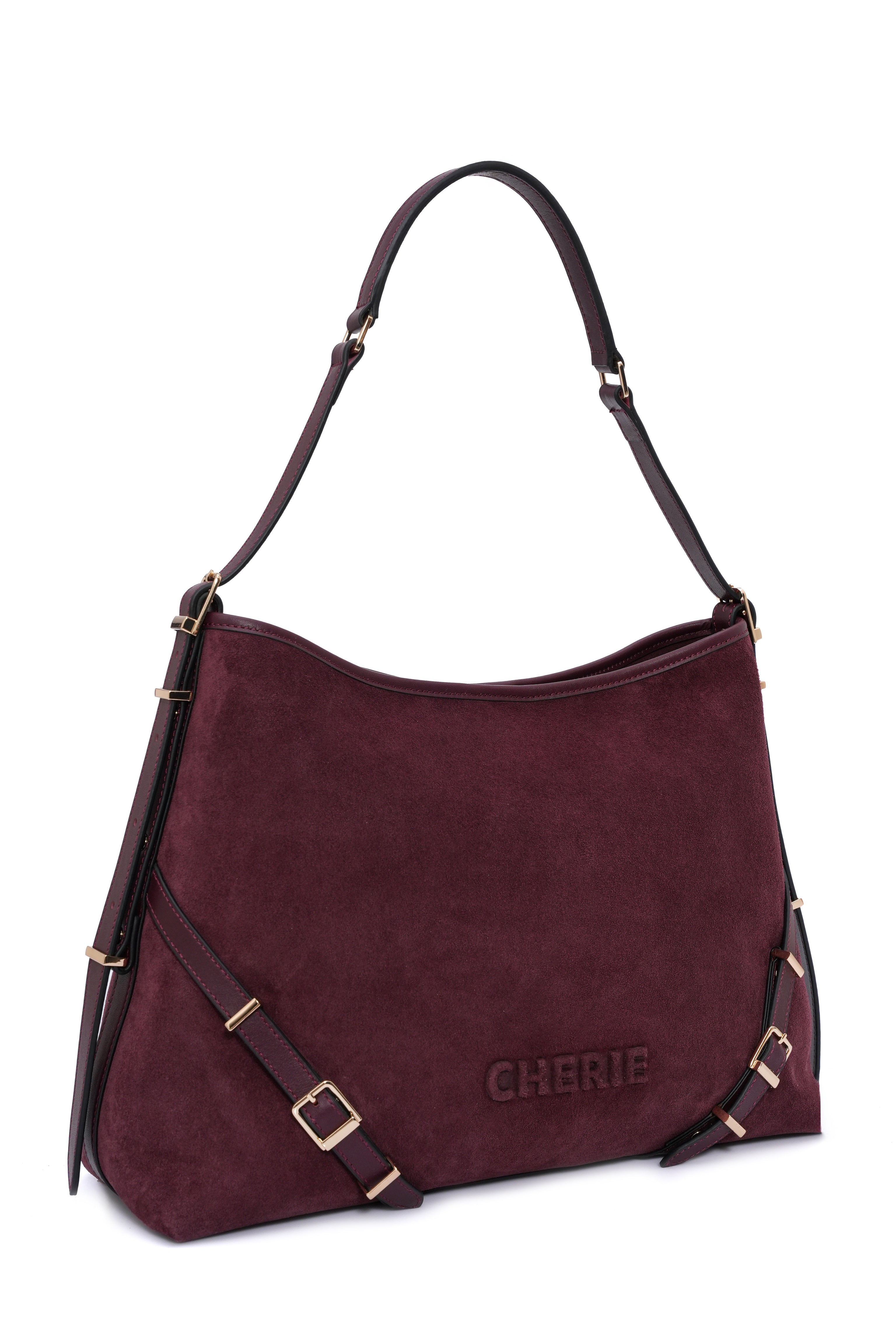 Firaz 28 Suede Burgundy