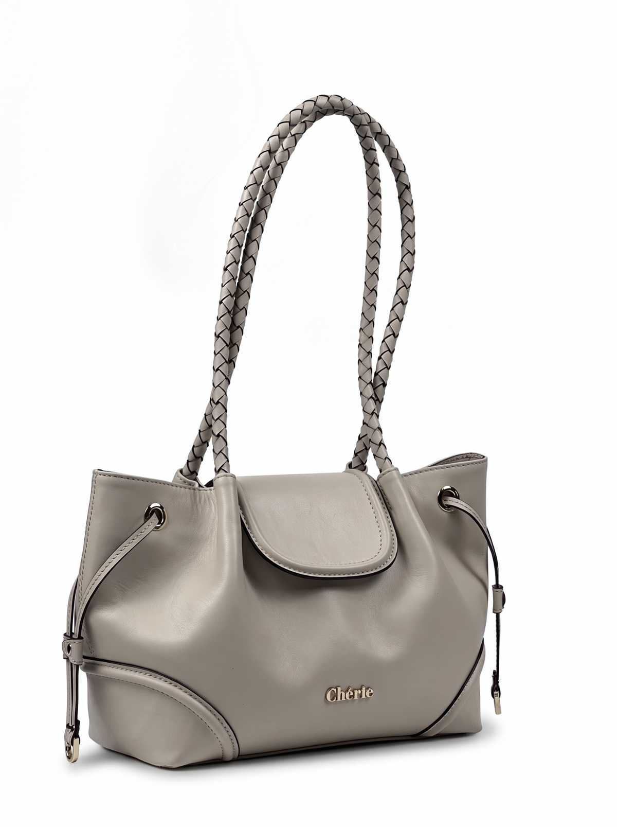 BLAIR Beige Floter Leather çanta