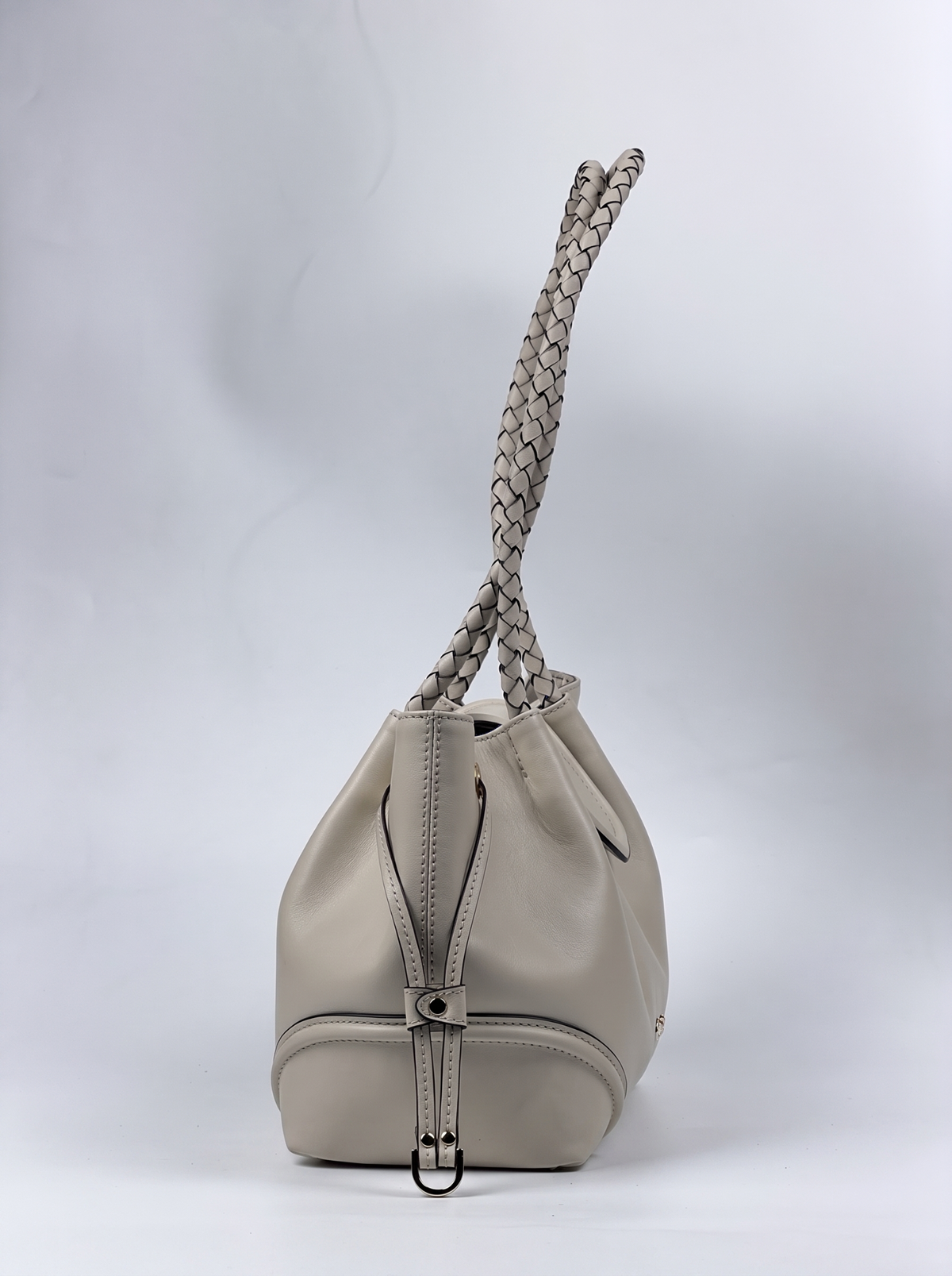 BLAIR Beige Floter Leather çanta