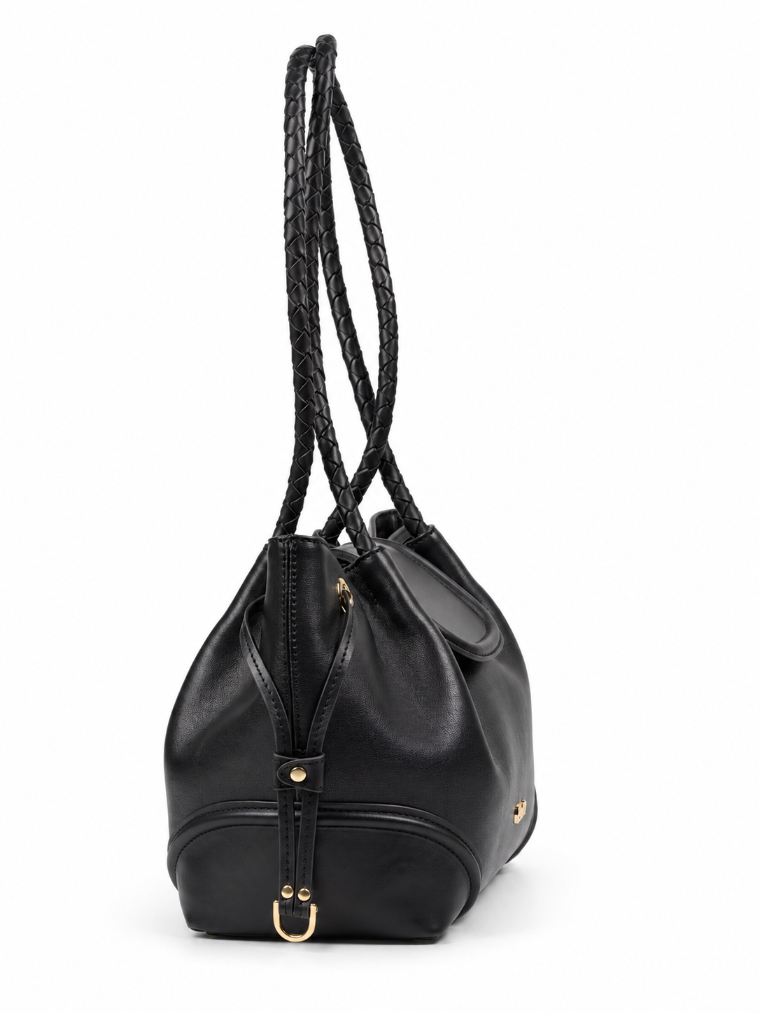 BLAIR Black Floter Leather çanta