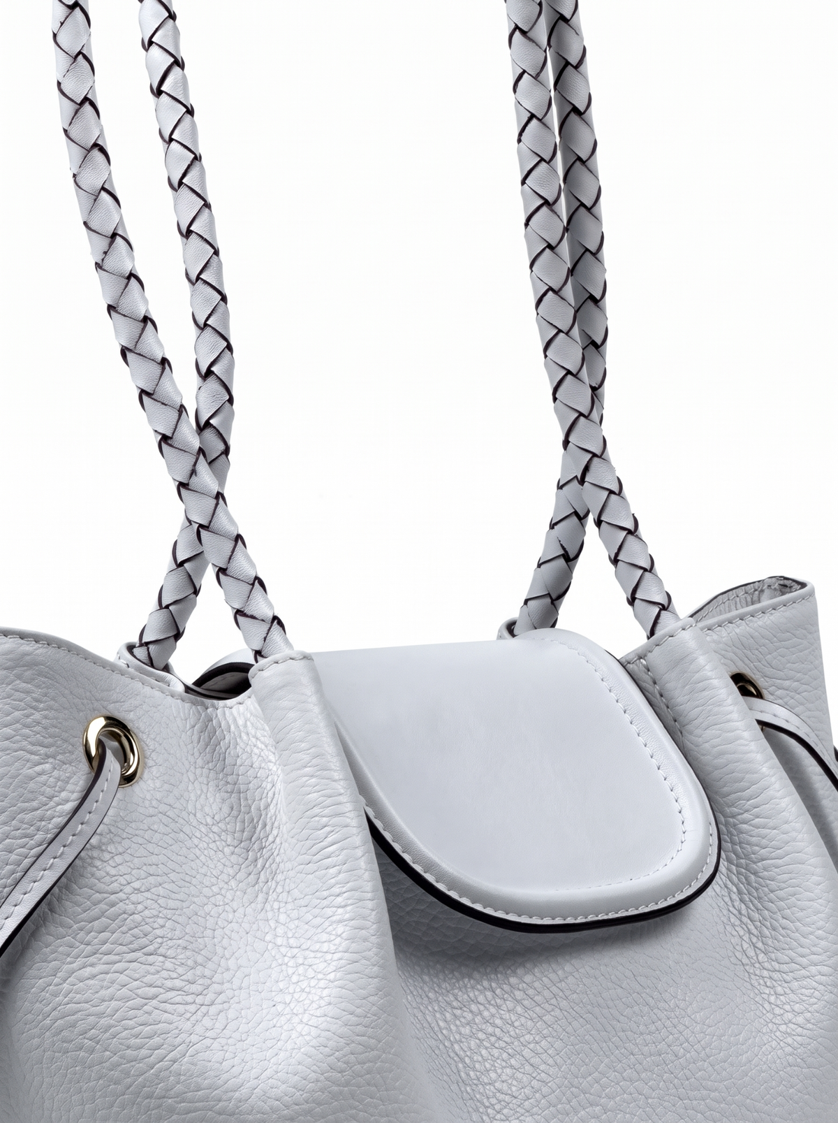 BLAIR White Floter Leather çanta