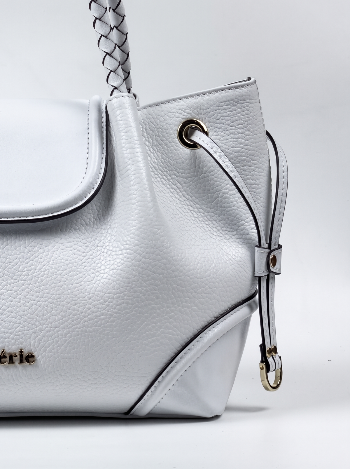 BLAIR White Floter Leather çanta