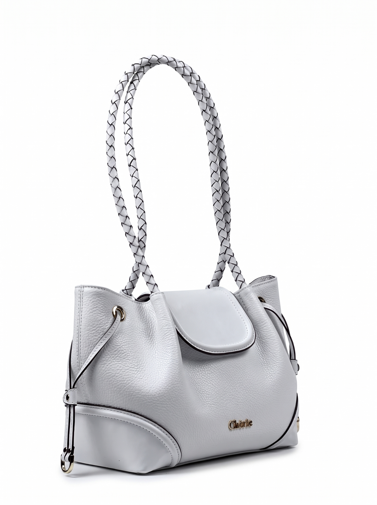 BLAIR White Floter Leather çanta