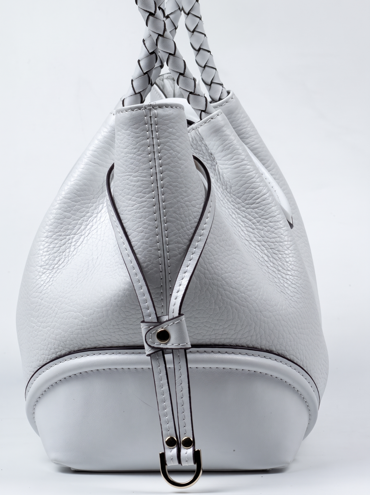 BLAIR White Floter Leather çanta