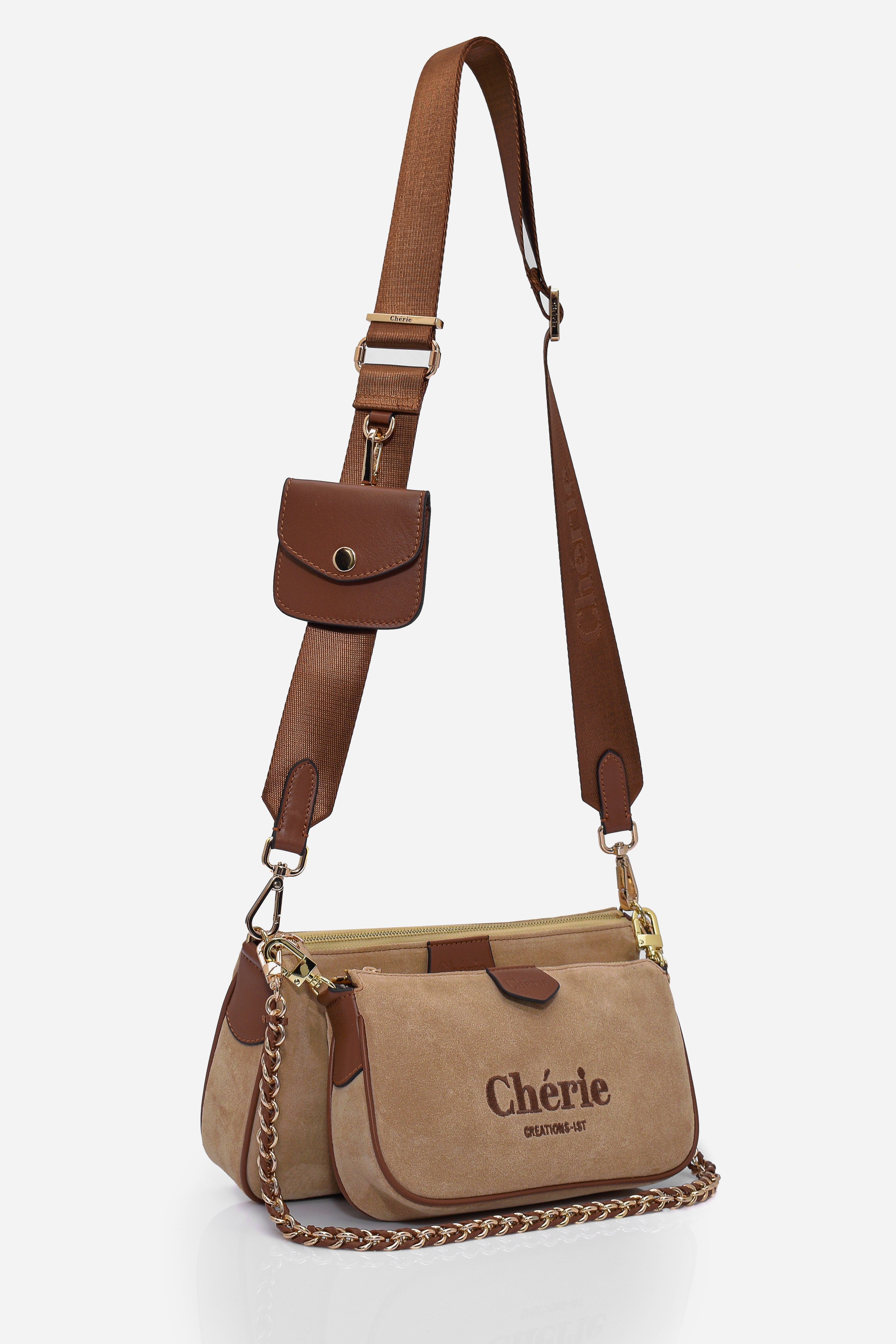 Lovita suede biscuit