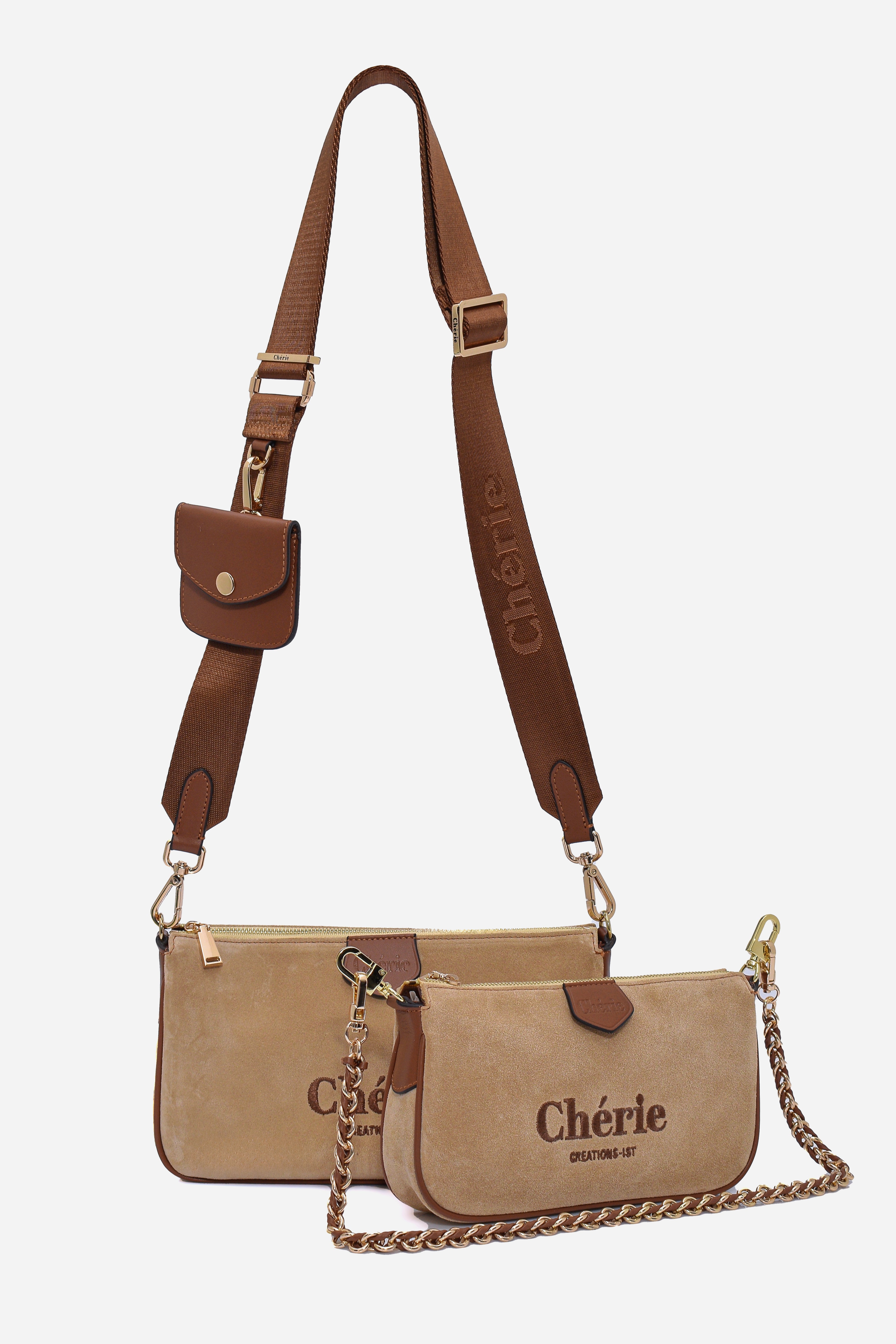 Lovita suede biscuit