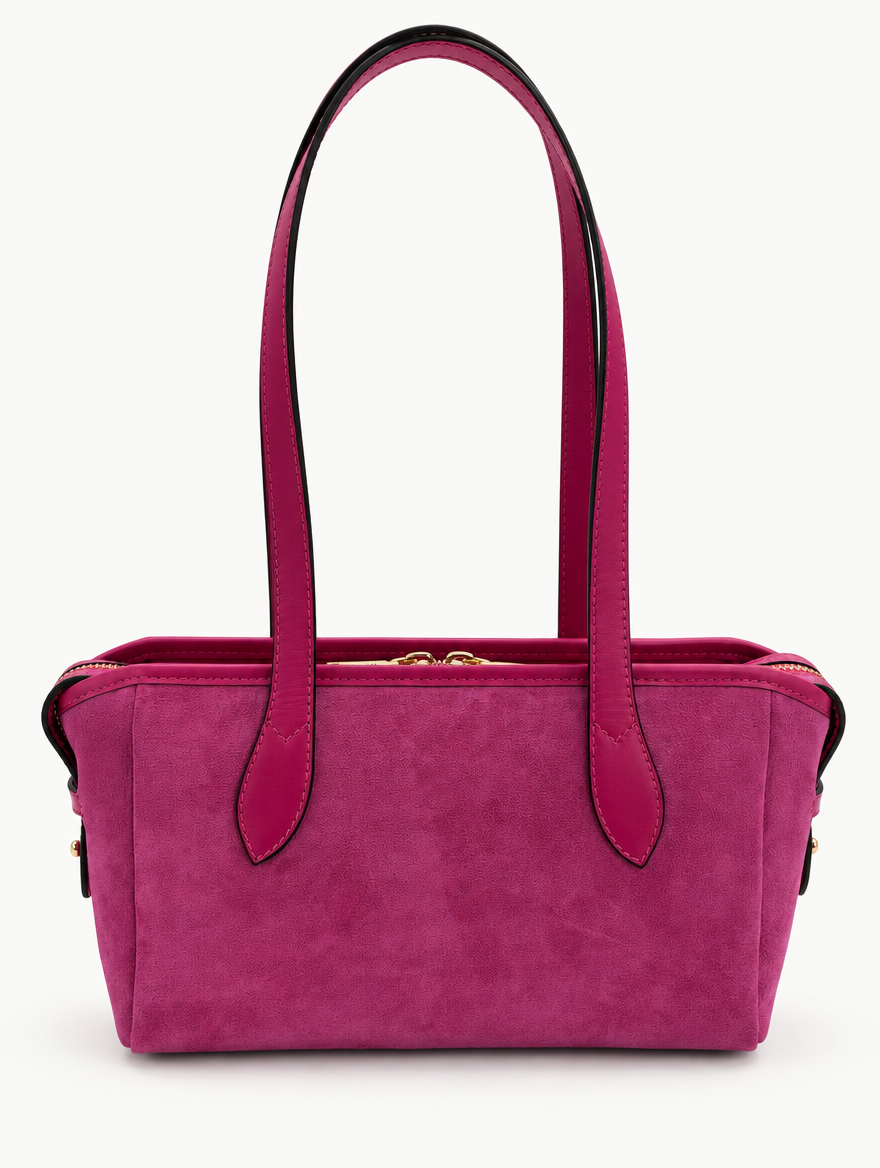 RACHEL SHOULDER - PINK SUEDE