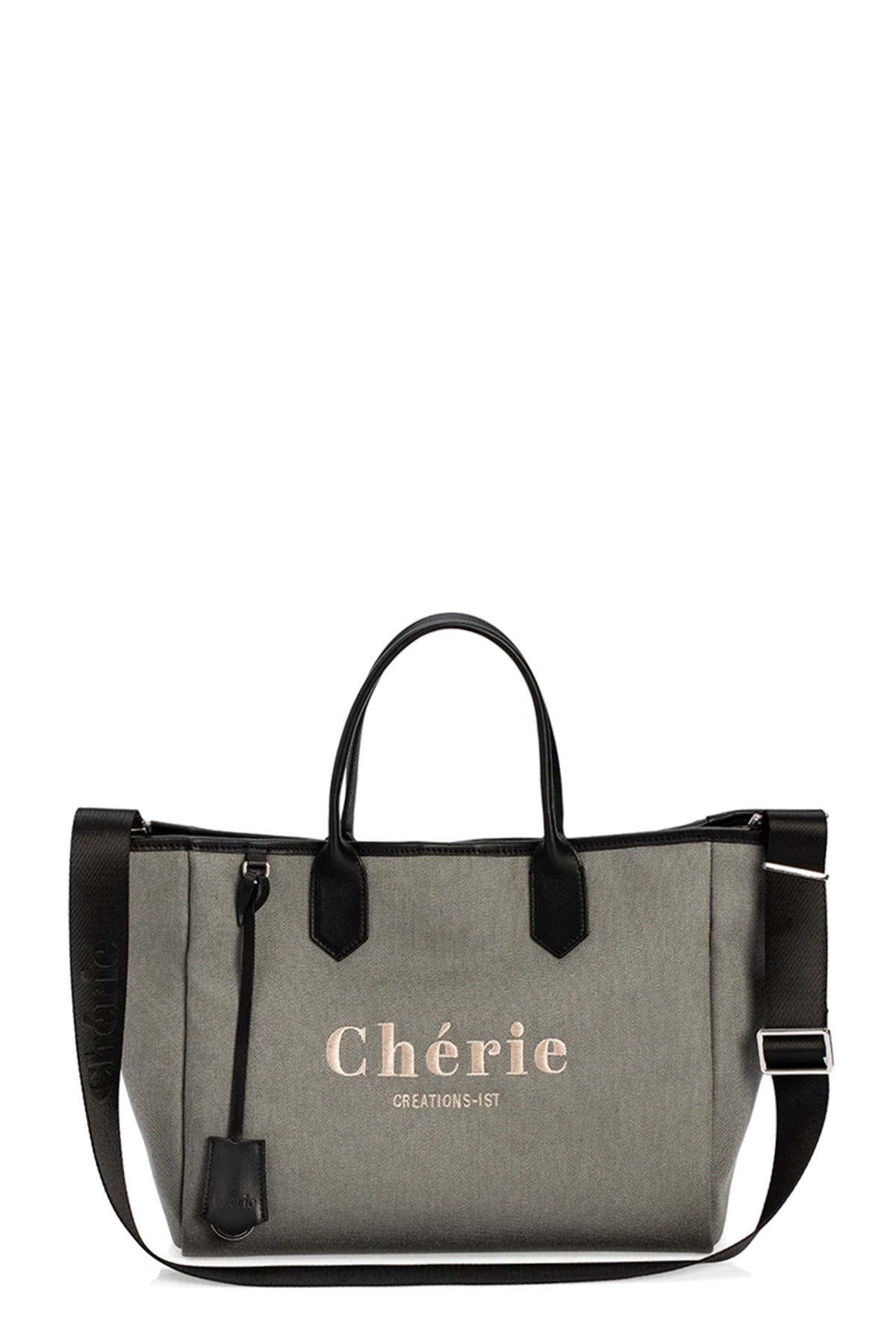 Rachel Canvas large cloudy gray