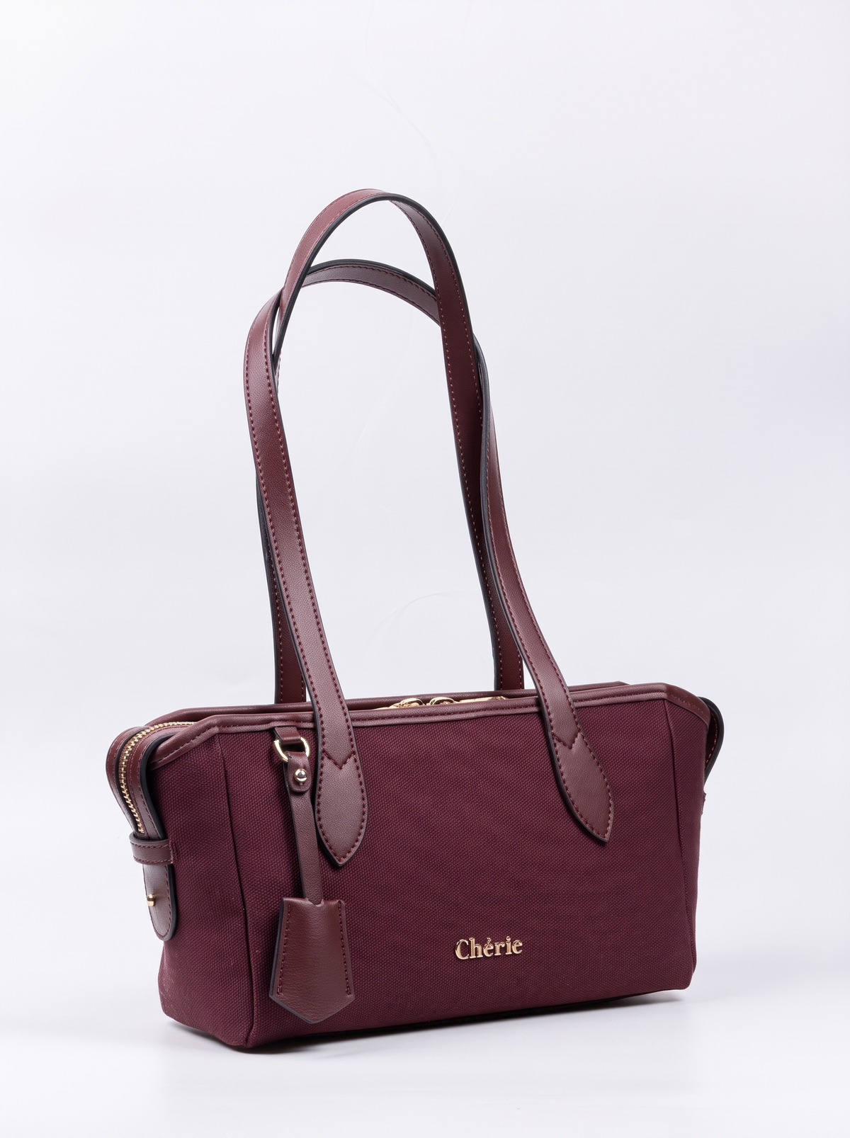 RACHEL SHOULDER - BURGUNDY CANVAS (ÖN SİPARİŞTİR 15 EKİM KARGOYA TESLİM)