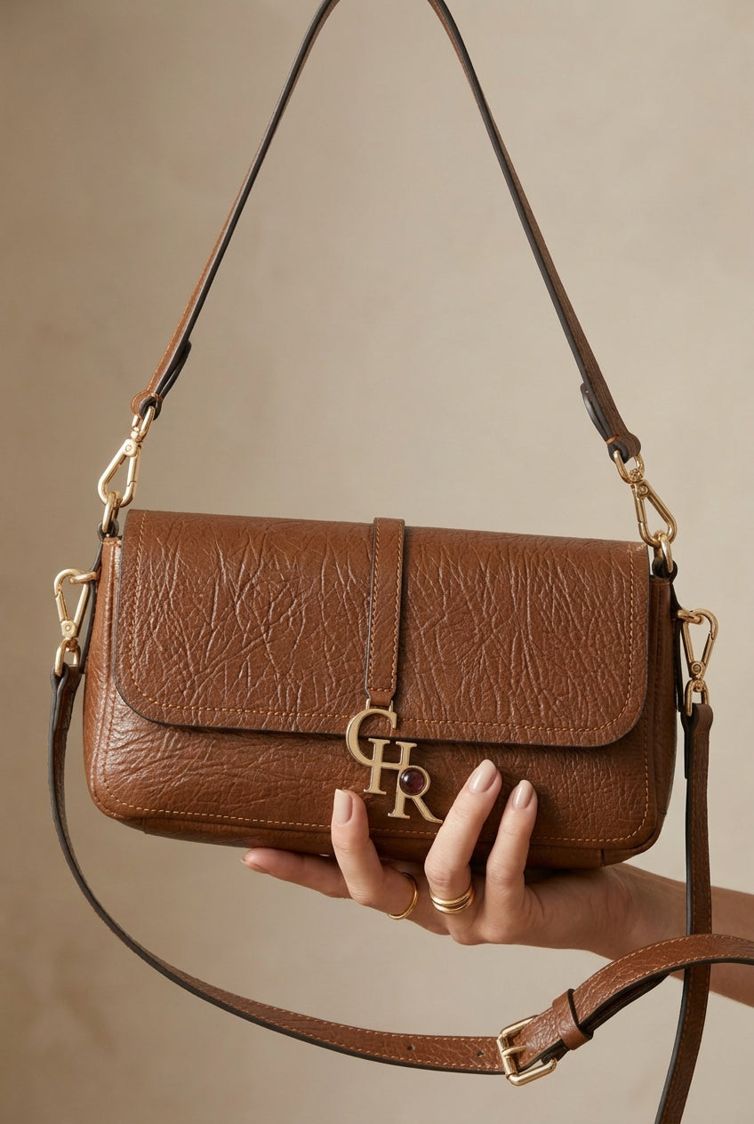 Stella - Tan  Leather | Mini