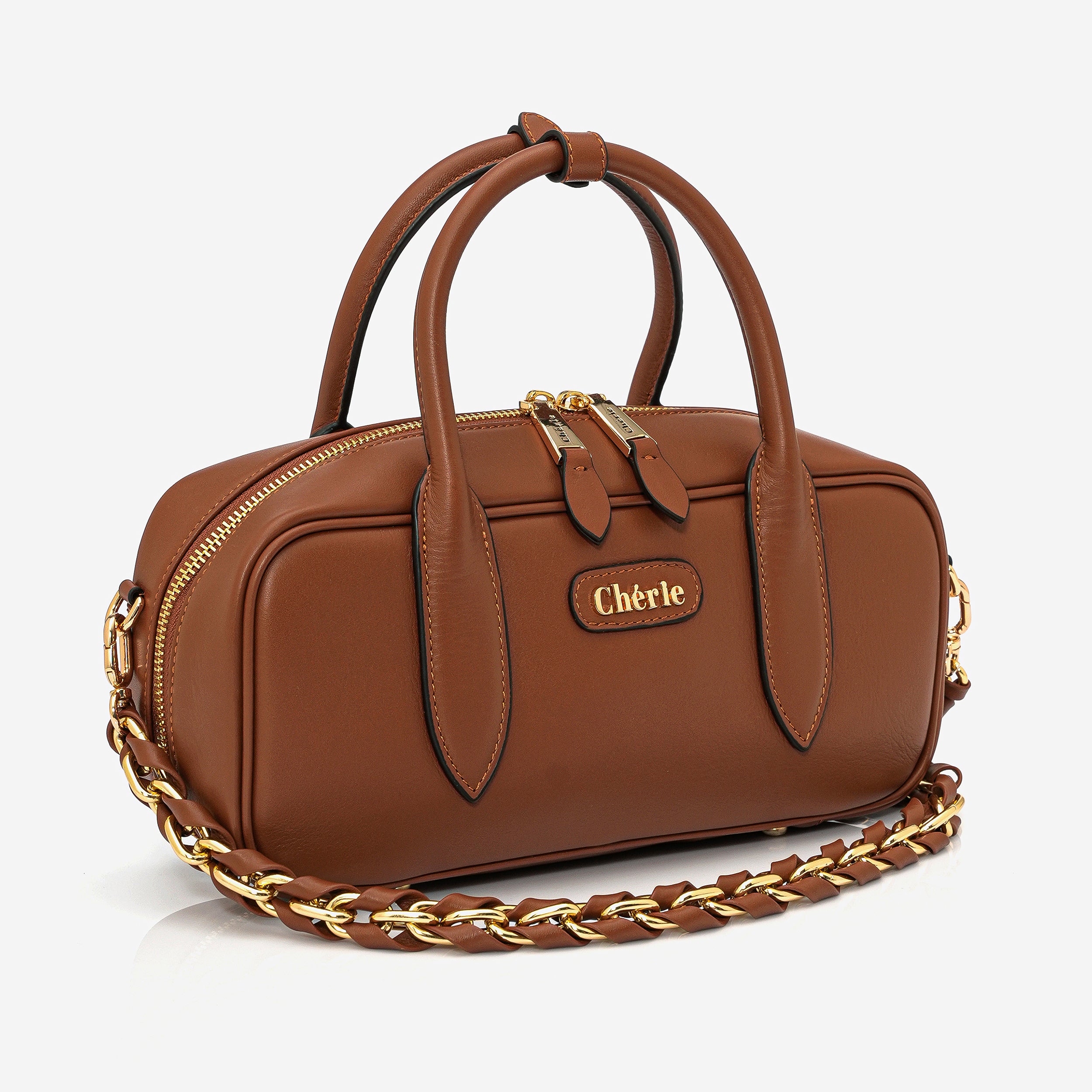 Monaco - Tobacco leather