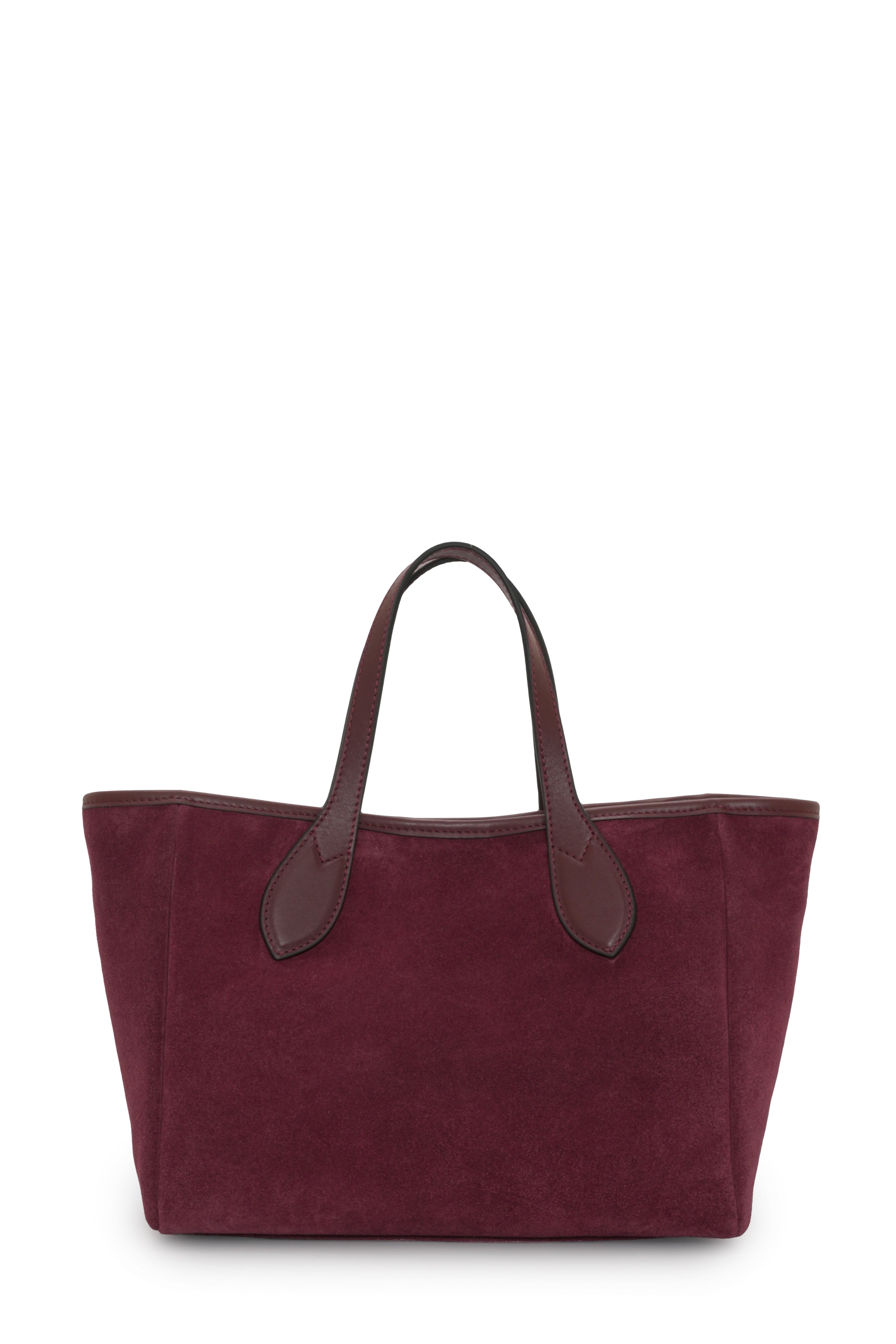 Rachel Burgundy Suede
