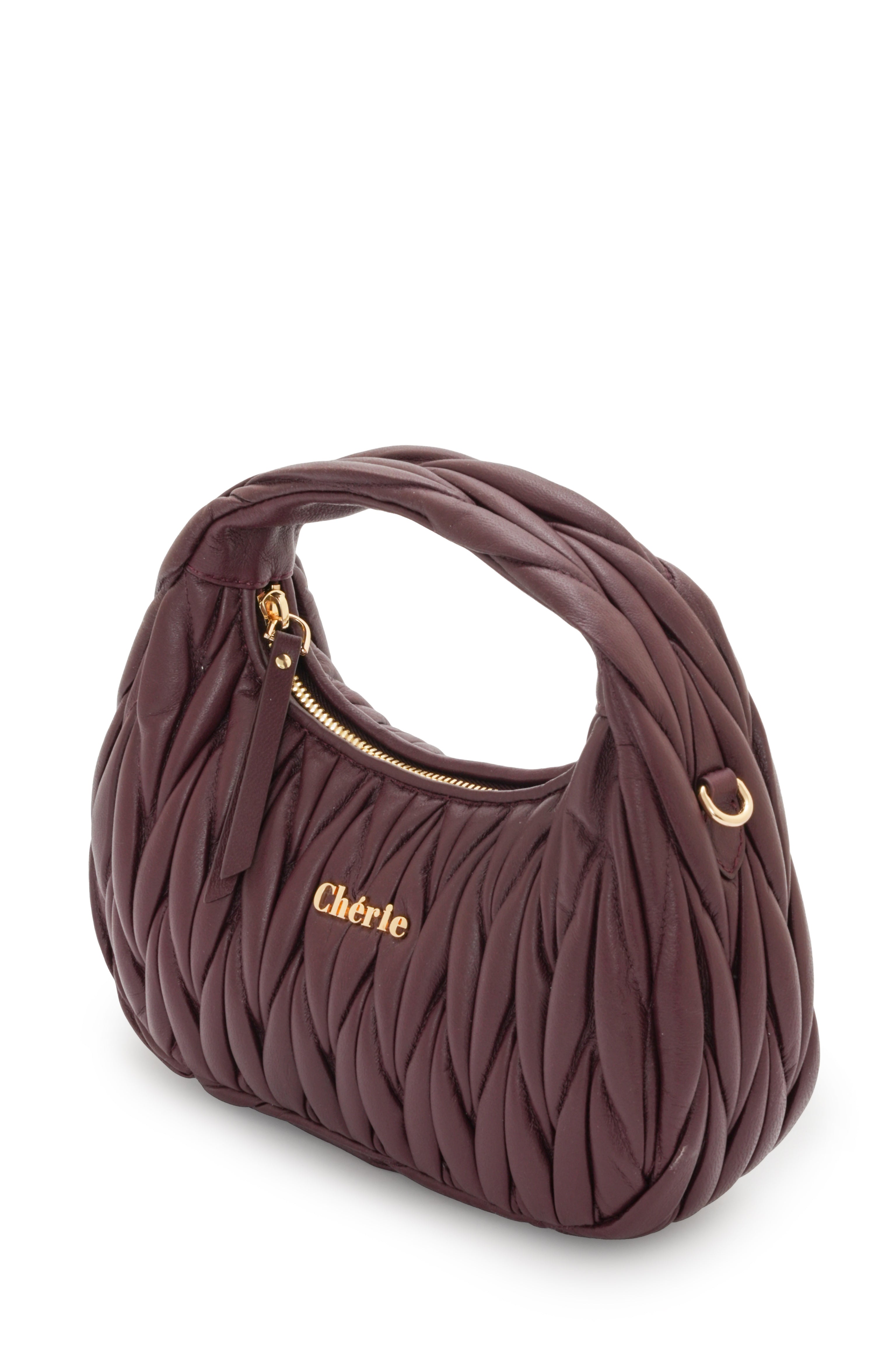 Phoebe leather burgundy