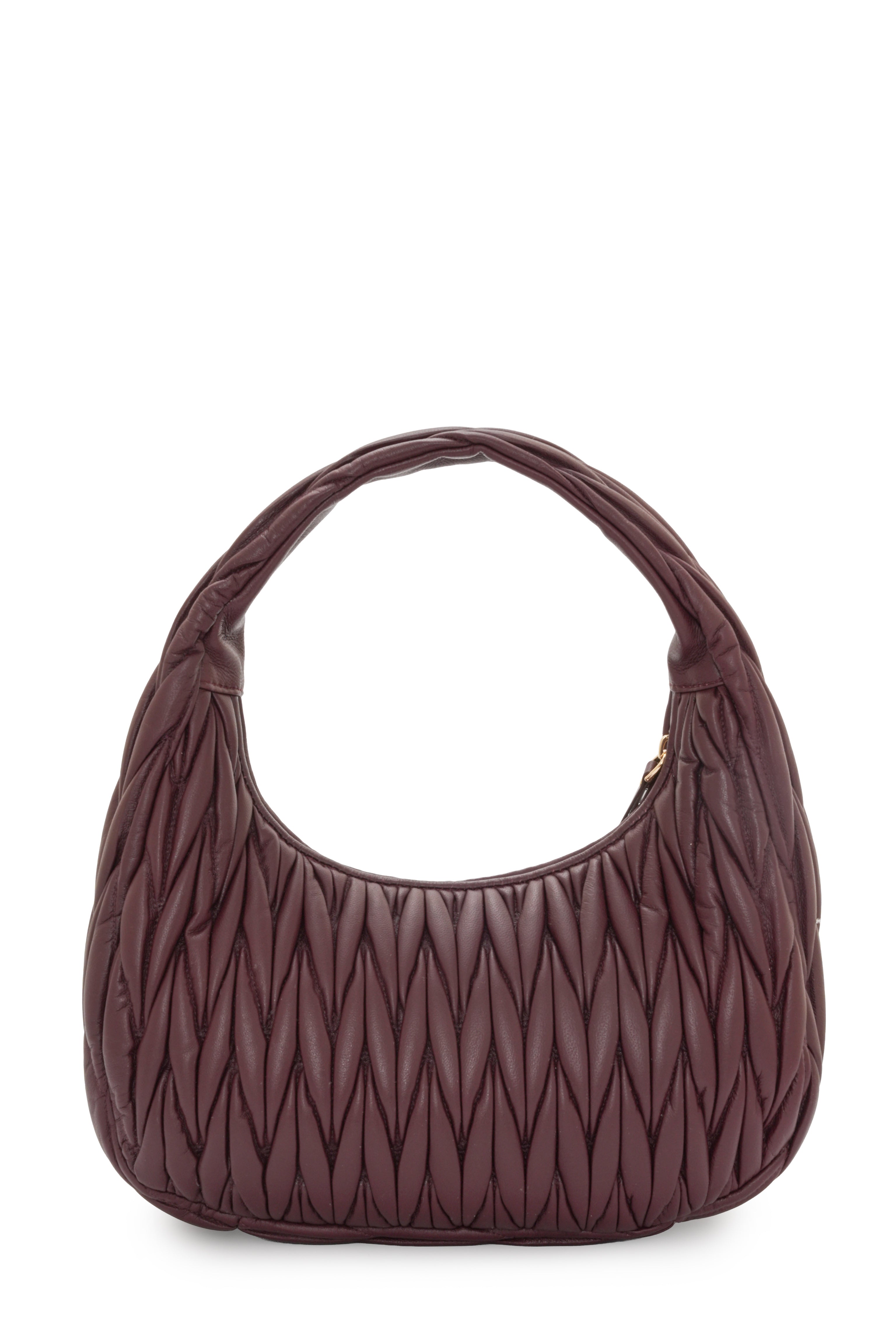 Phoebe leather large burgundy