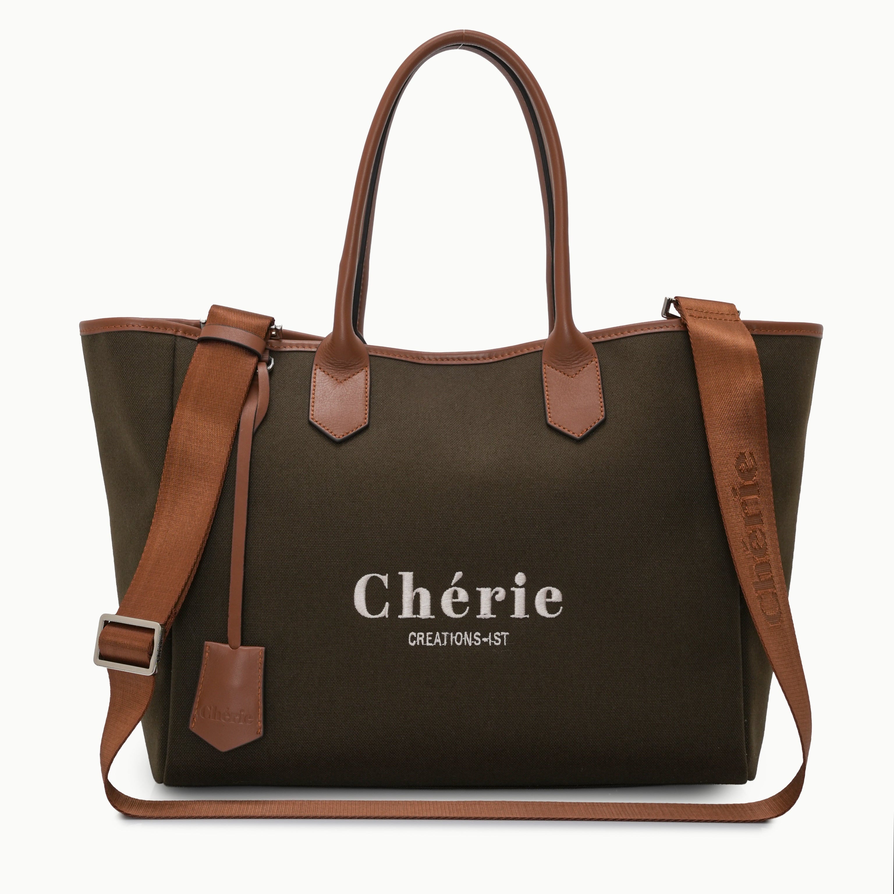 Rachel Canvas large green