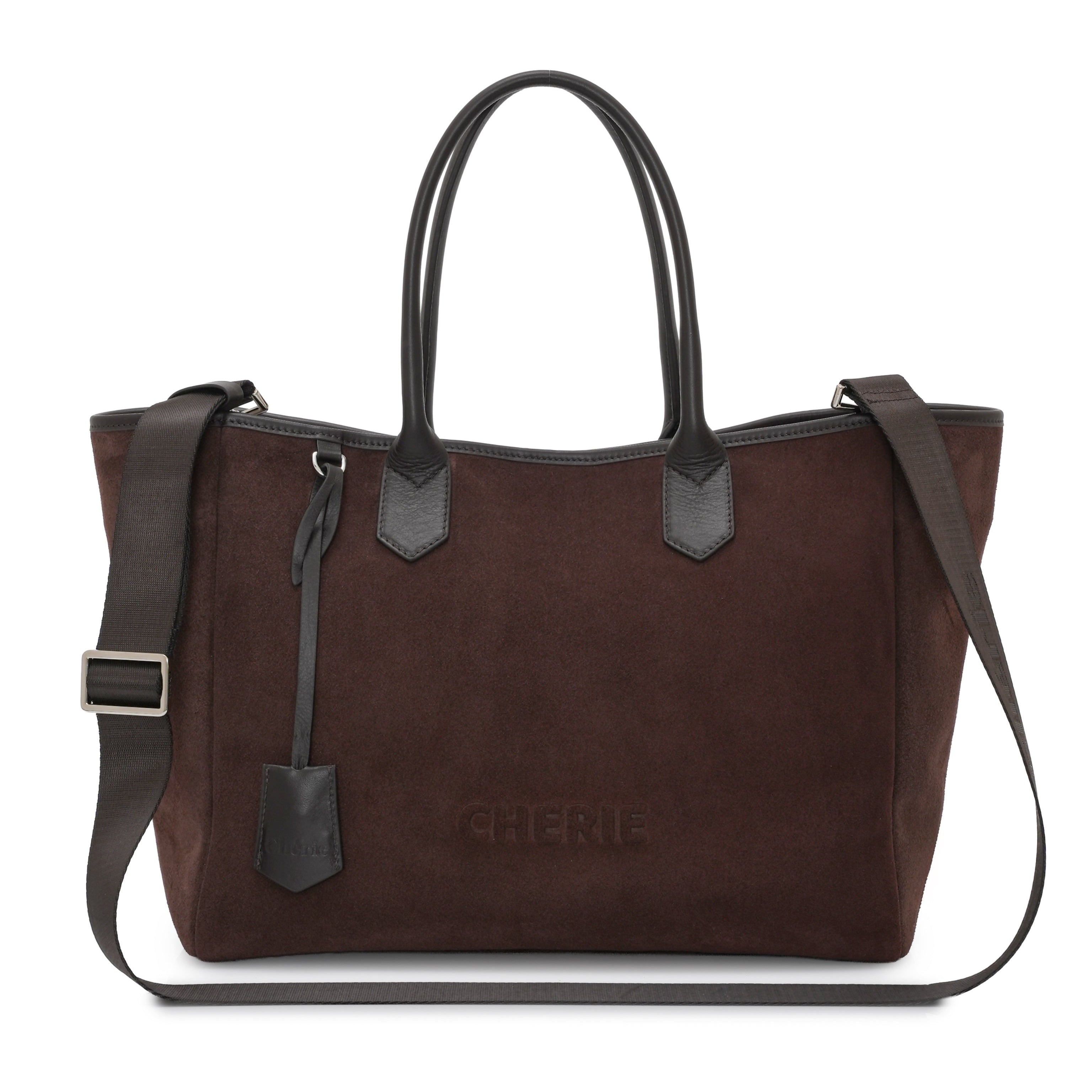 Rachel Suede Large Brown