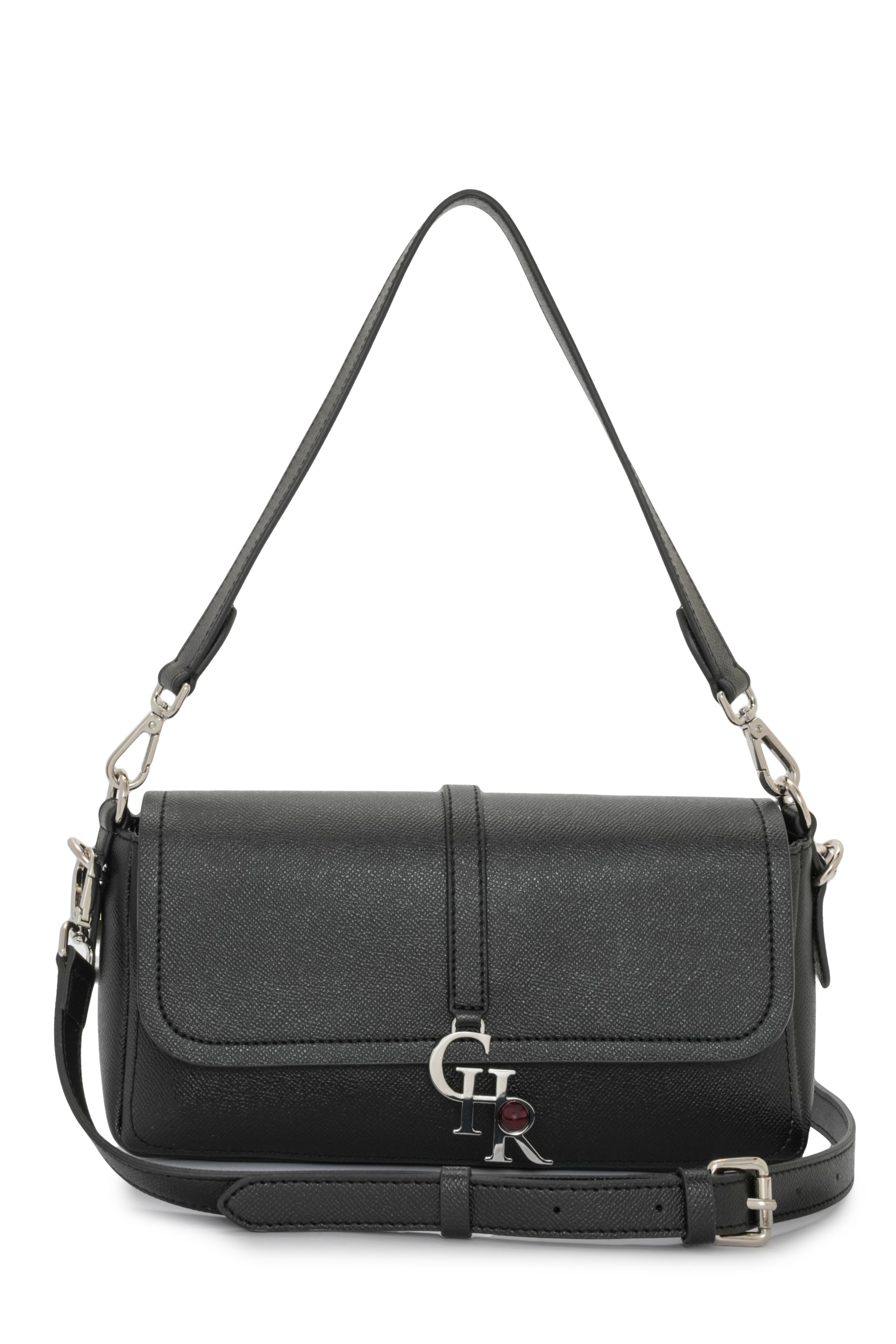 Stella - Black Vegan Leather | Medium