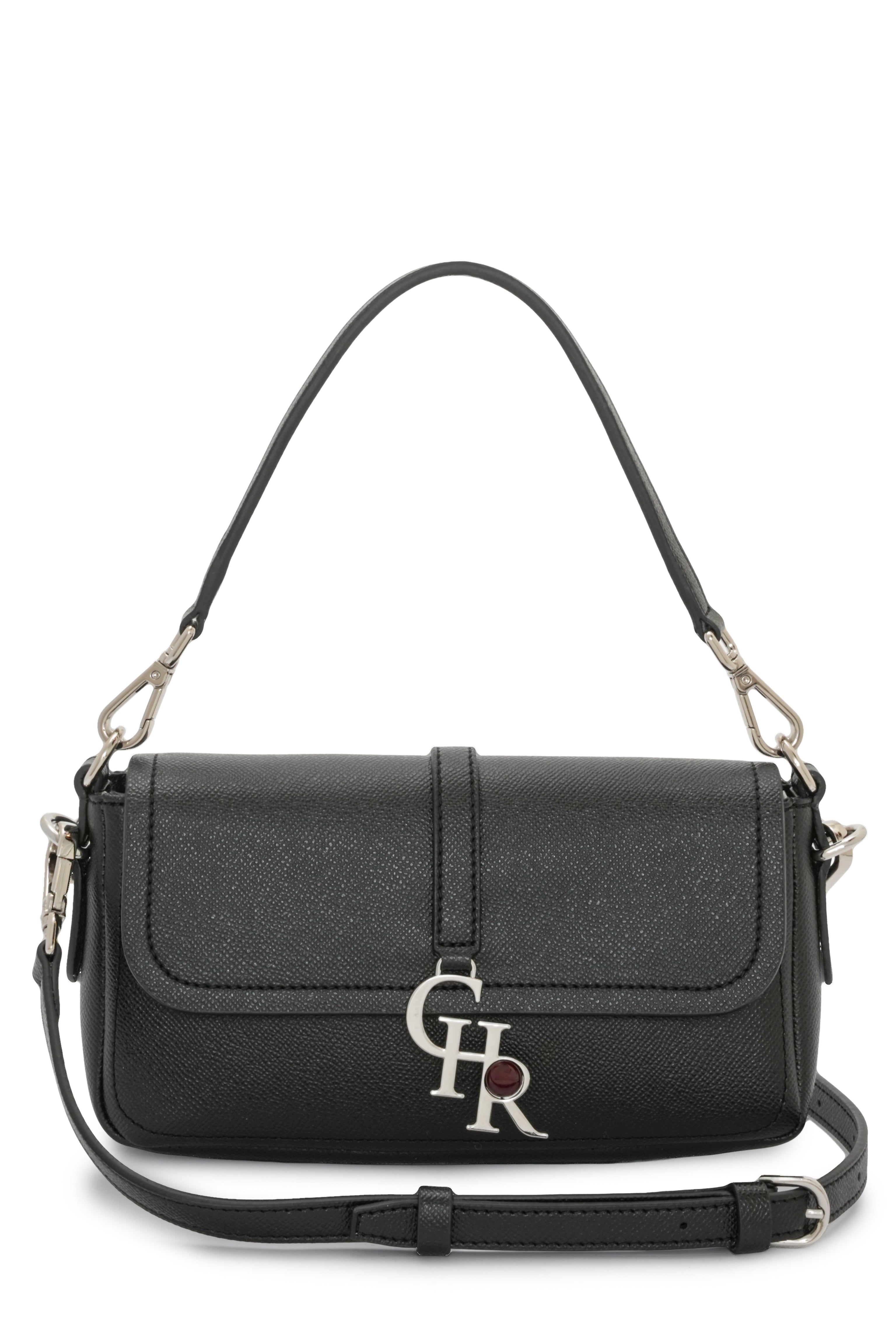 Stella - Black Vegan Leather | Mini