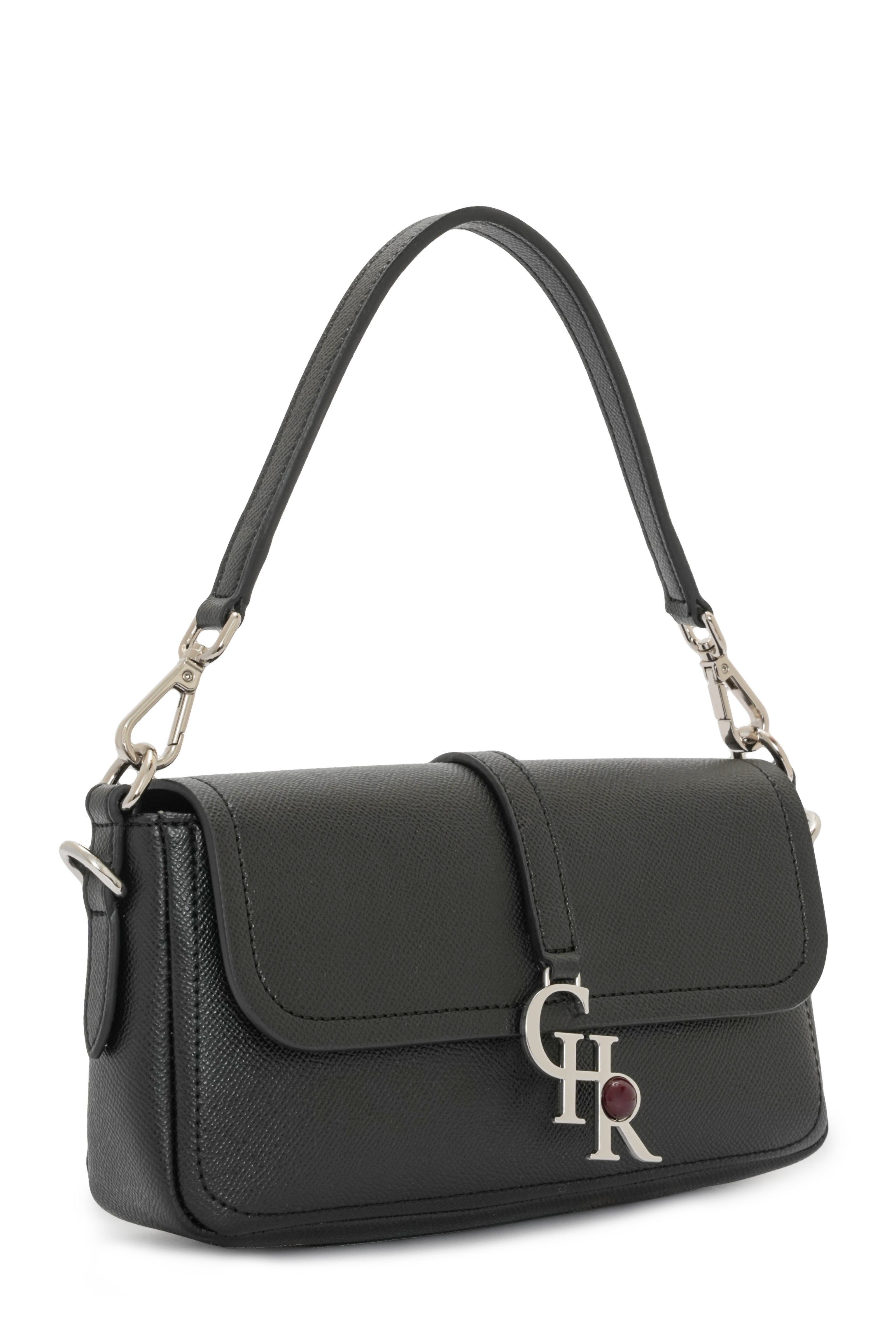 Stella - Black Vegan Leather | Mini