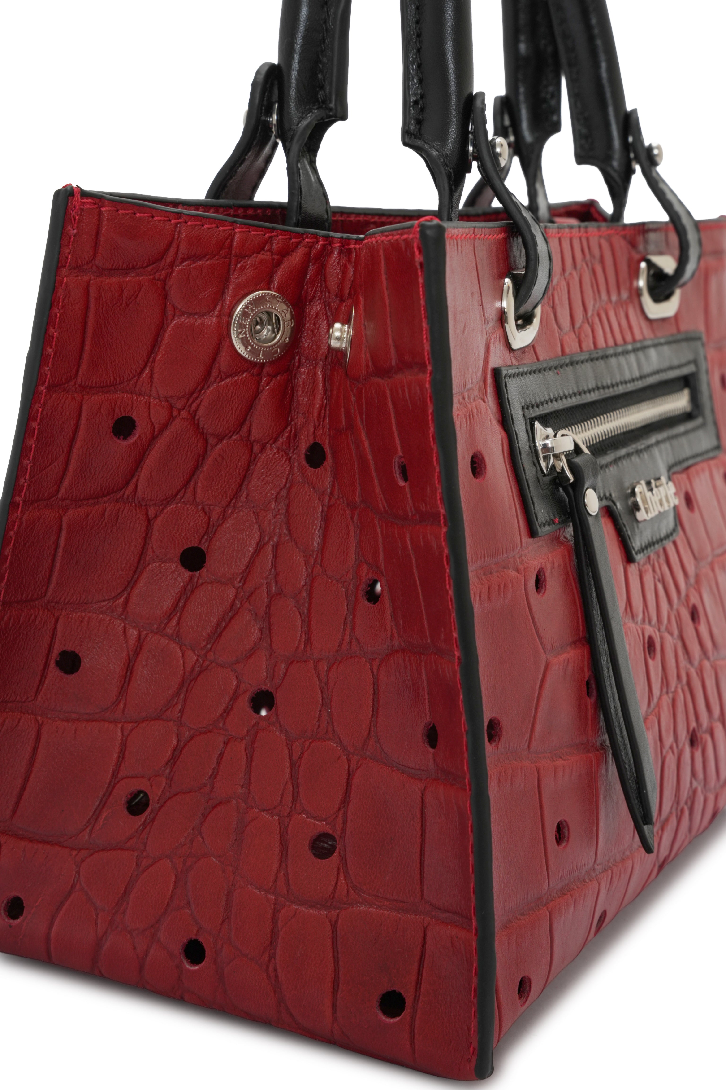 Paris - Red Croc Mini