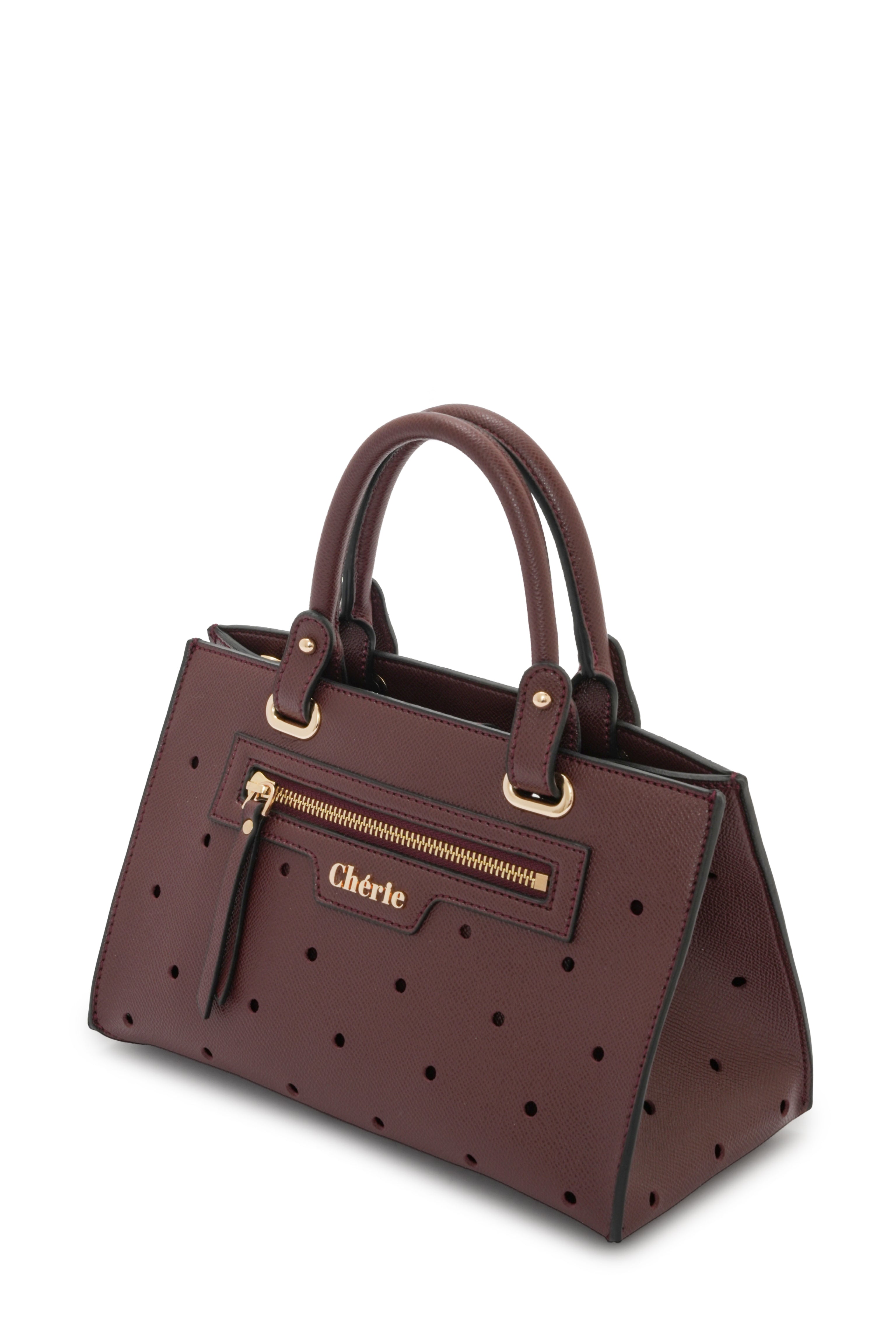 Paris - Burgundy  Vegan Leather Mini
