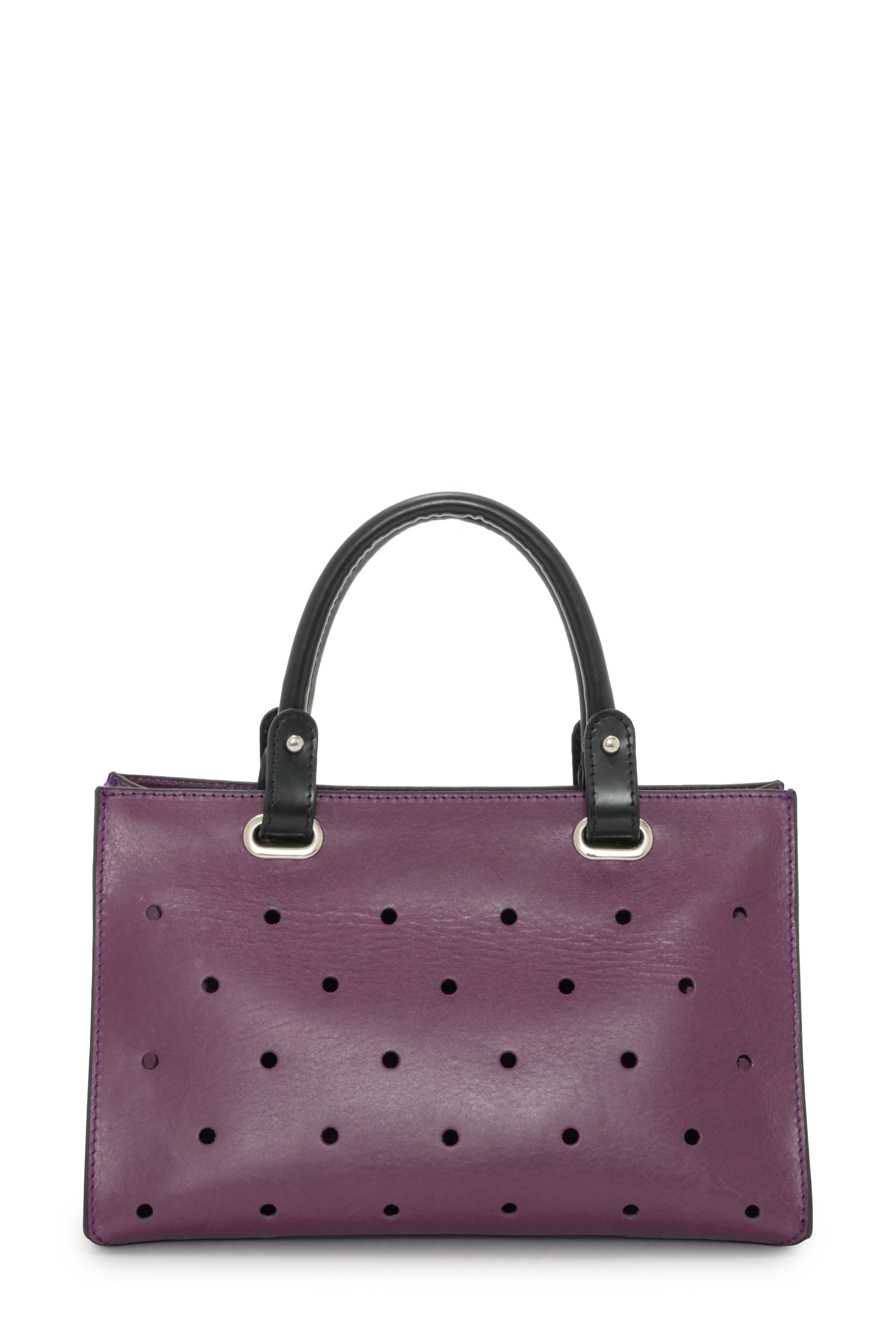 Paris - Purple Leather Mini
