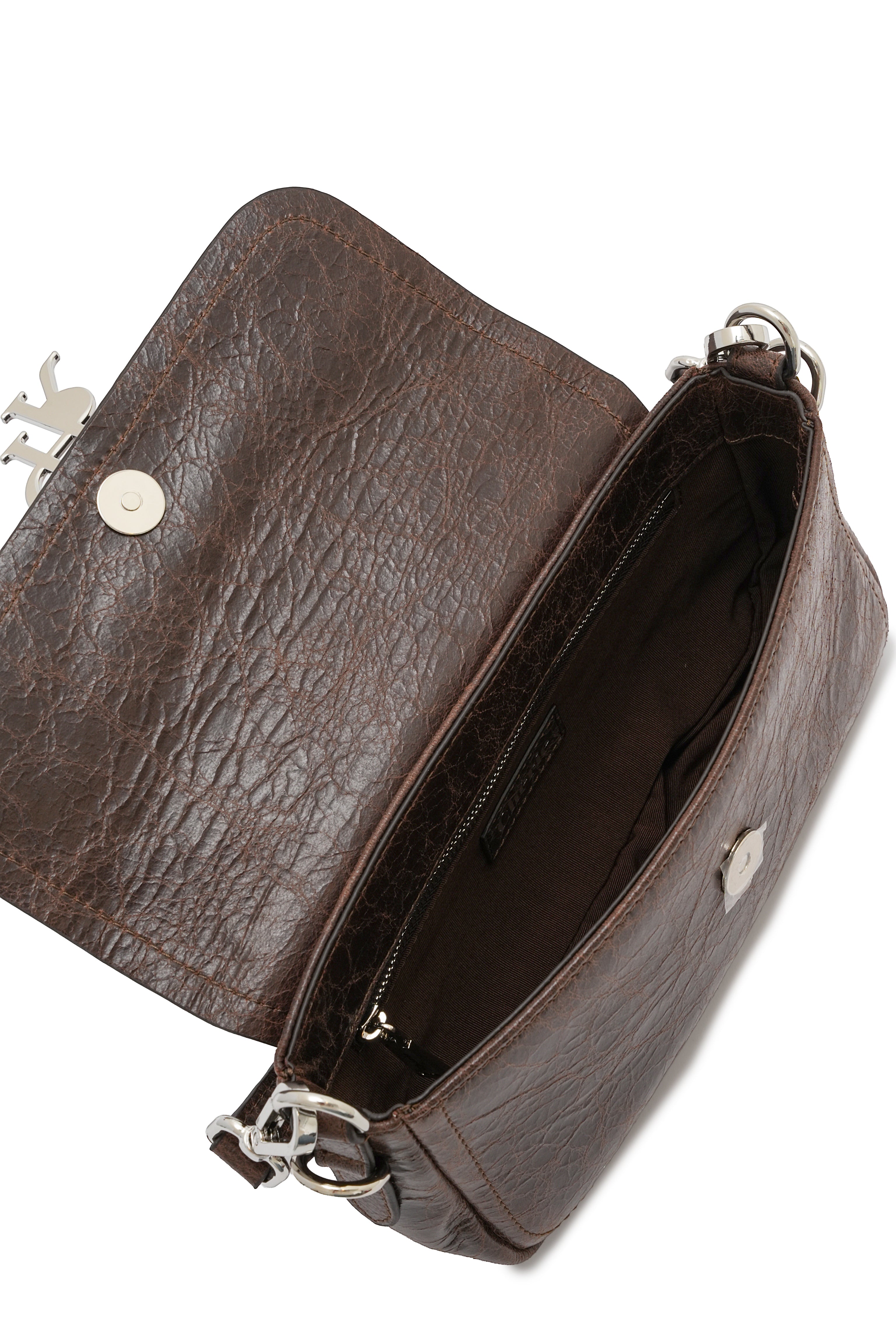 Stella -  Brown Crazy  Leather | Mini