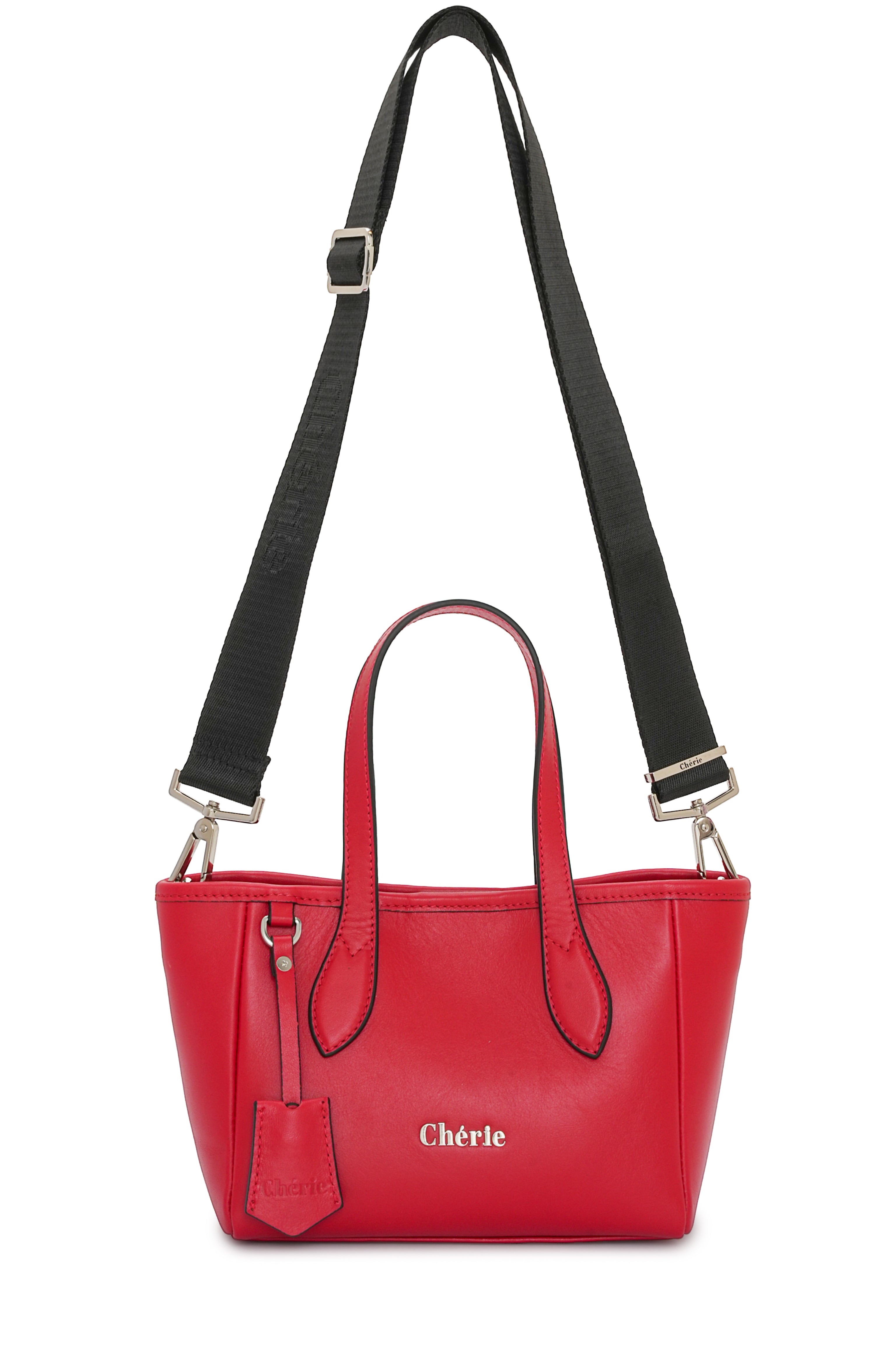 Rachel Baby -  Red Leather