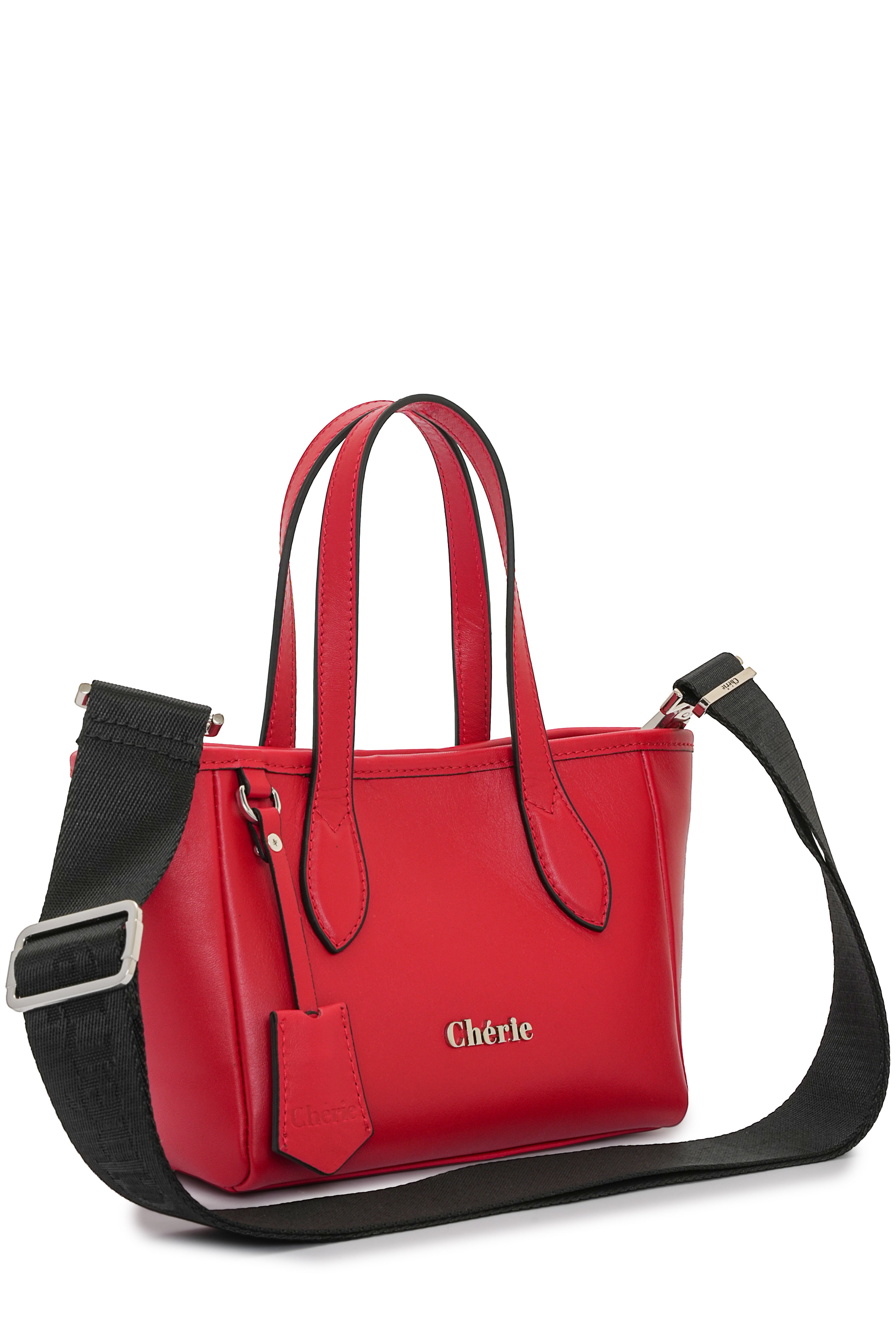 Rachel Baby -  Red Leather
