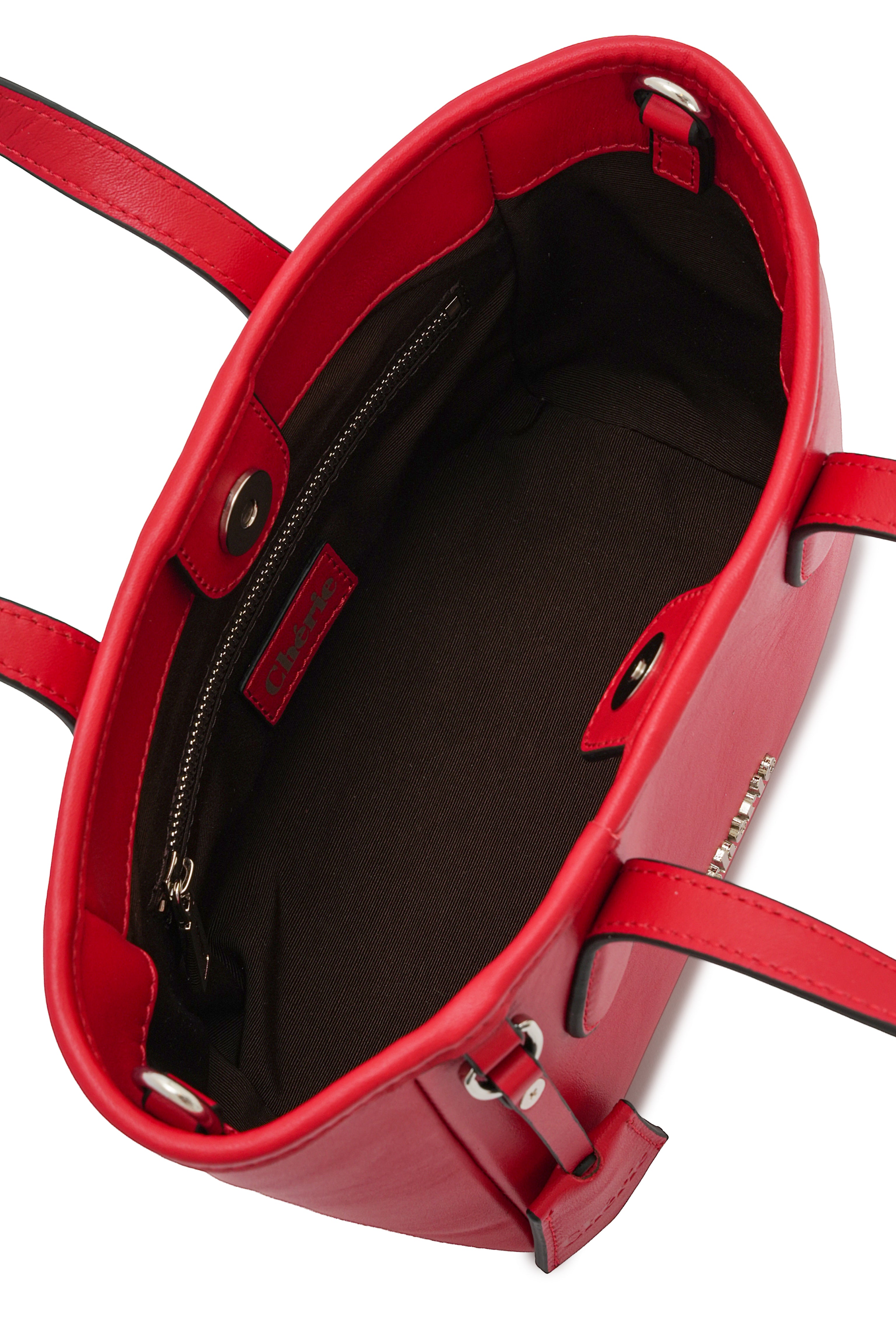 Rachel Baby -  Red Leather