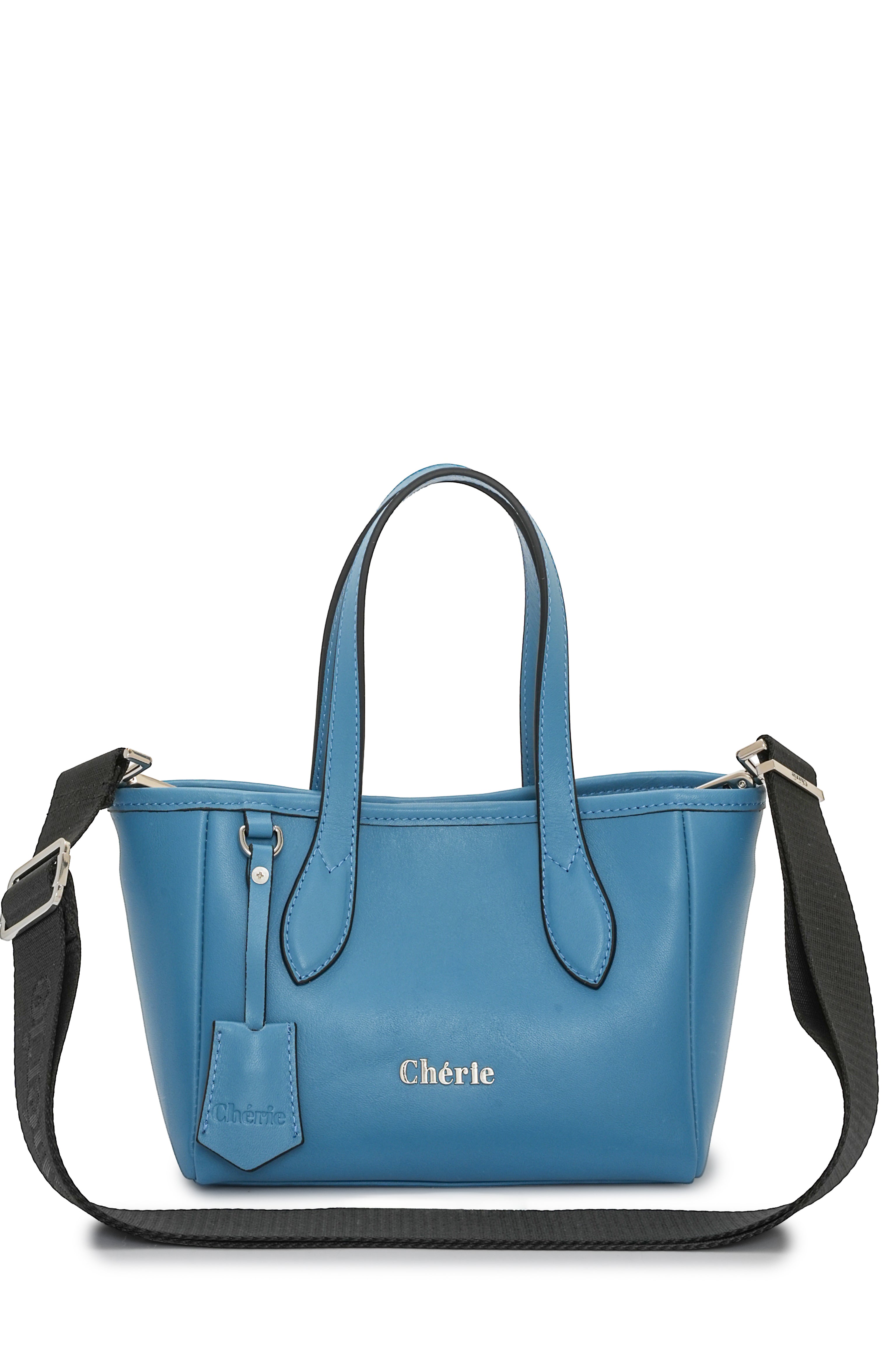 Rachel Baby -  Blue Leather