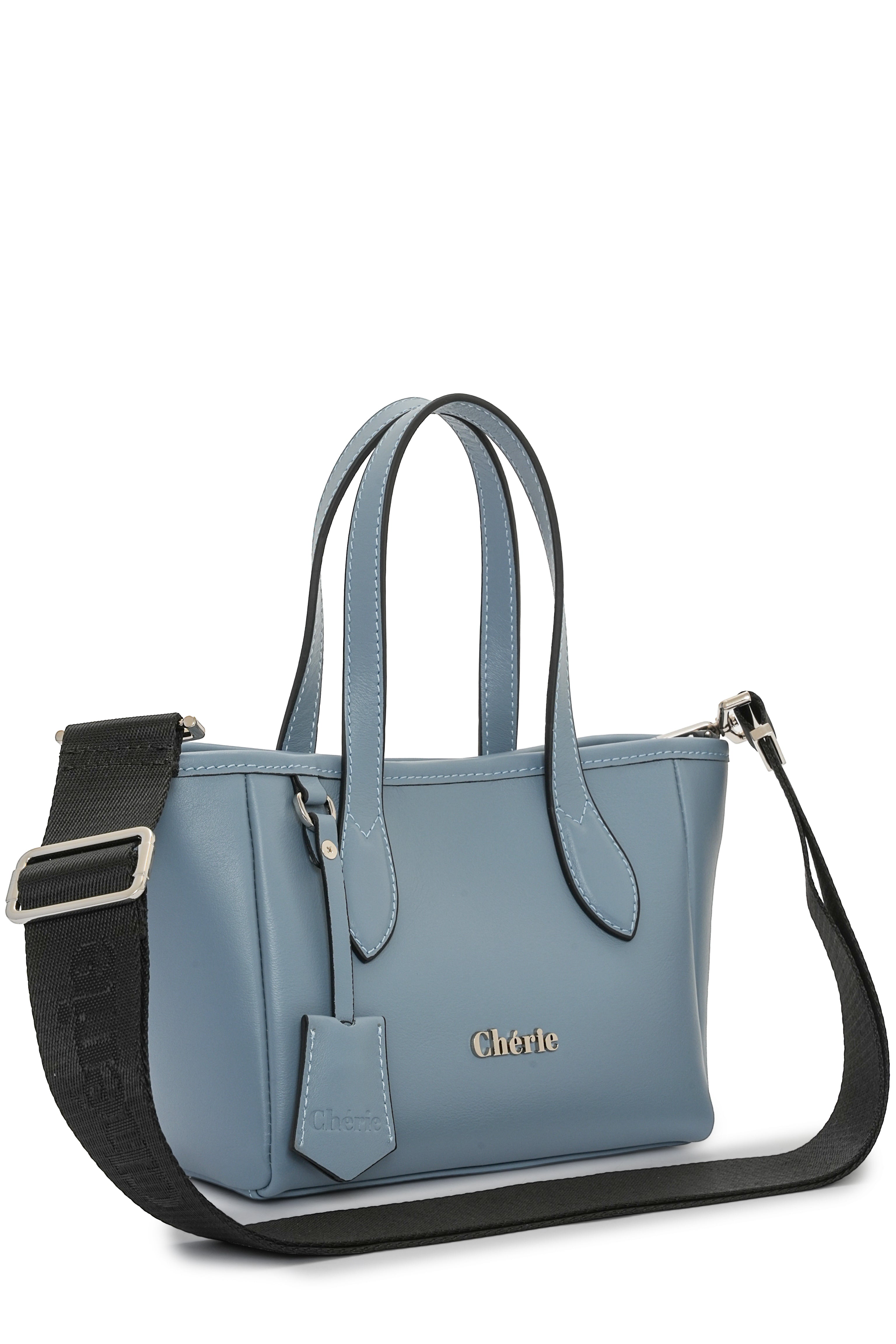 Rachel Baby -  Baby Blue Leather