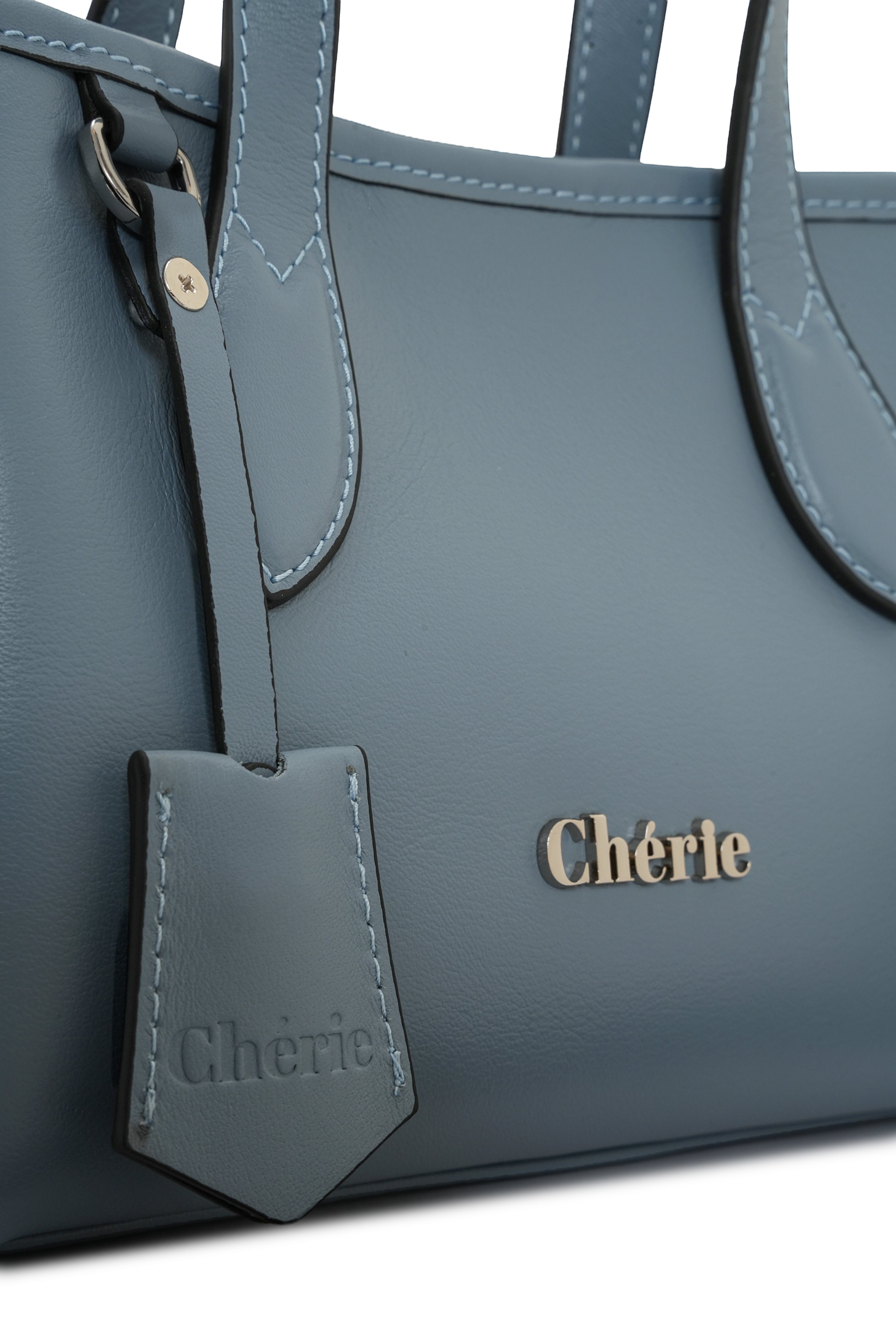 Rachel Baby -  Baby Blue Leather