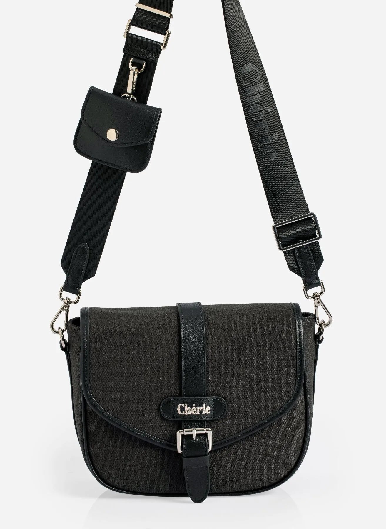 Bold pilot canvas black