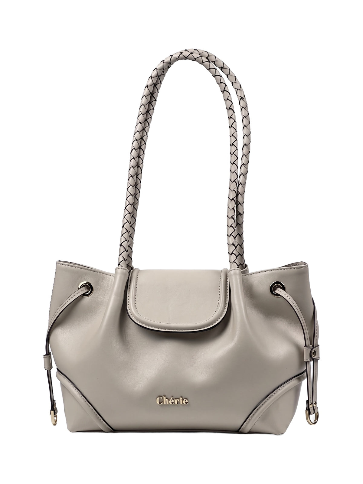 BLAIR Beige Floter Leather çanta